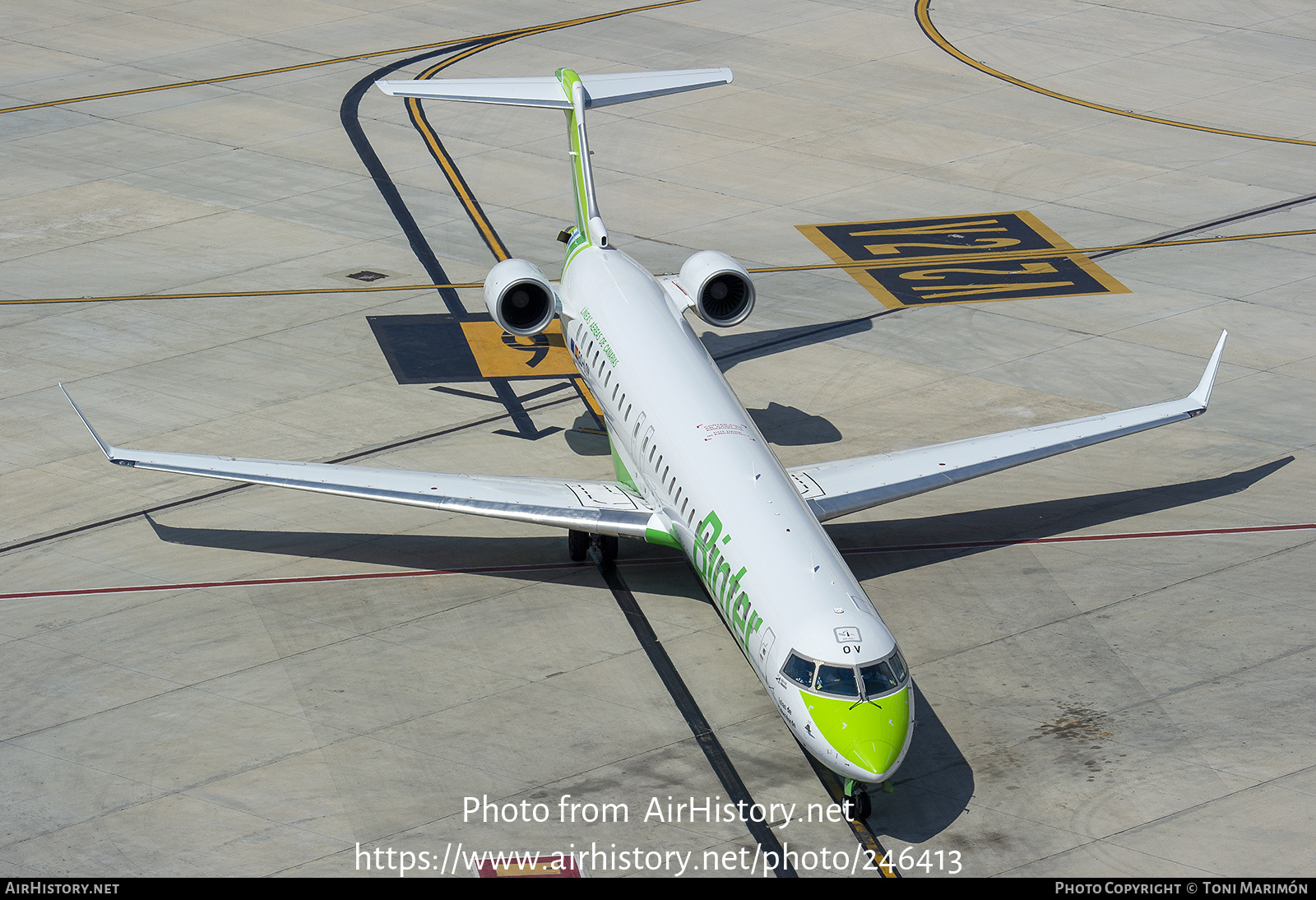 Aircraft Photo of EC-LOV | Bombardier CRJ-1000 (CL-600-2E25) | Binter Canarias | AirHistory.net #246413