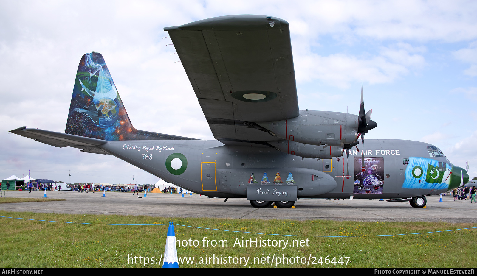 Aircraft Photo of 3766 / 766 | Lockheed C-130B Hercules (L-282) | Pakistan - Air Force | AirHistory.net #246447