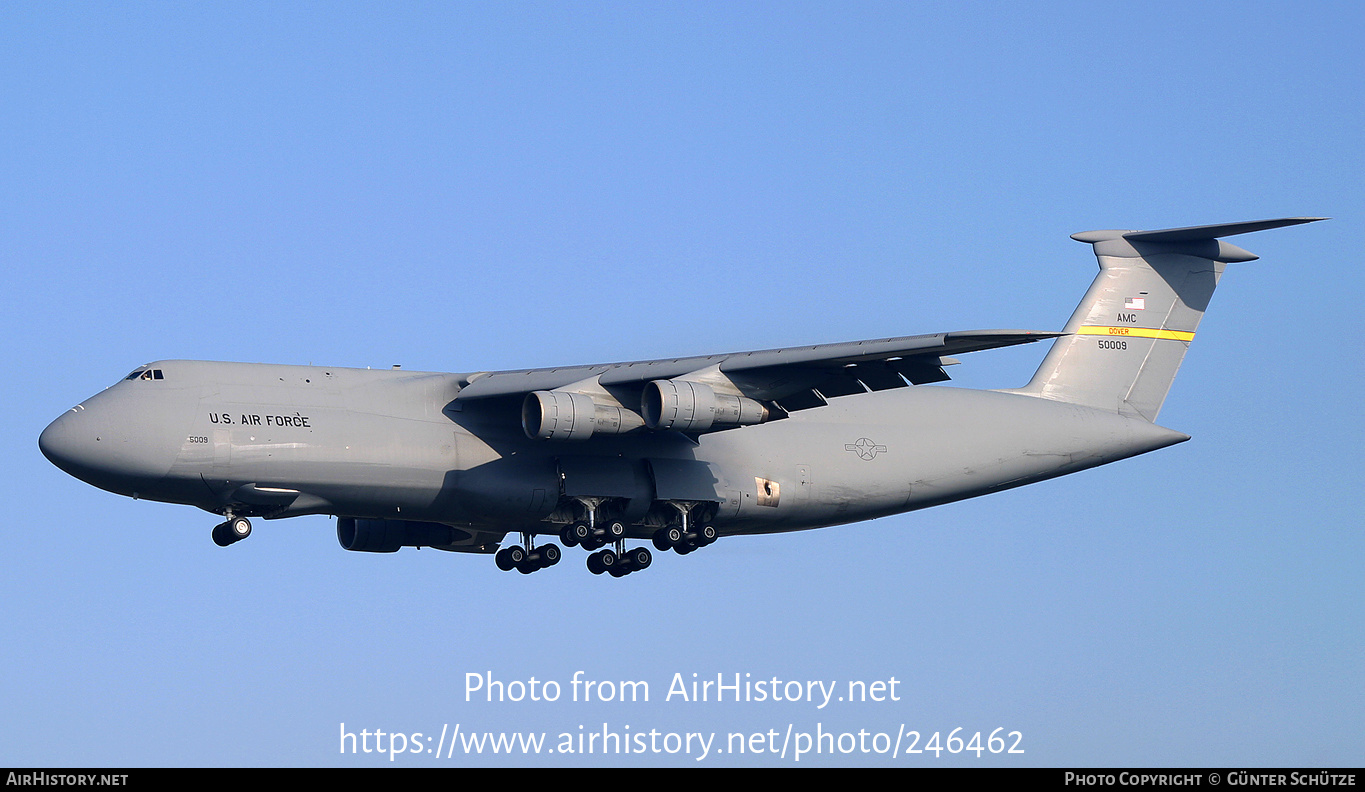 Aircraft Photo of 85-0009 / 50009 | Lockheed C-5B Galaxy (L-500) | USA - Air Force | AirHistory.net #246462