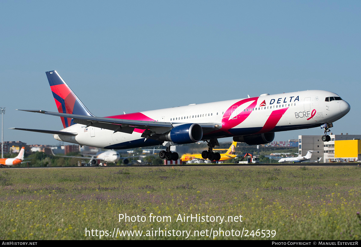 Aircraft Photo of N845MH | Boeing 767-432/ER | Delta Air Lines | AirHistory.net #246539