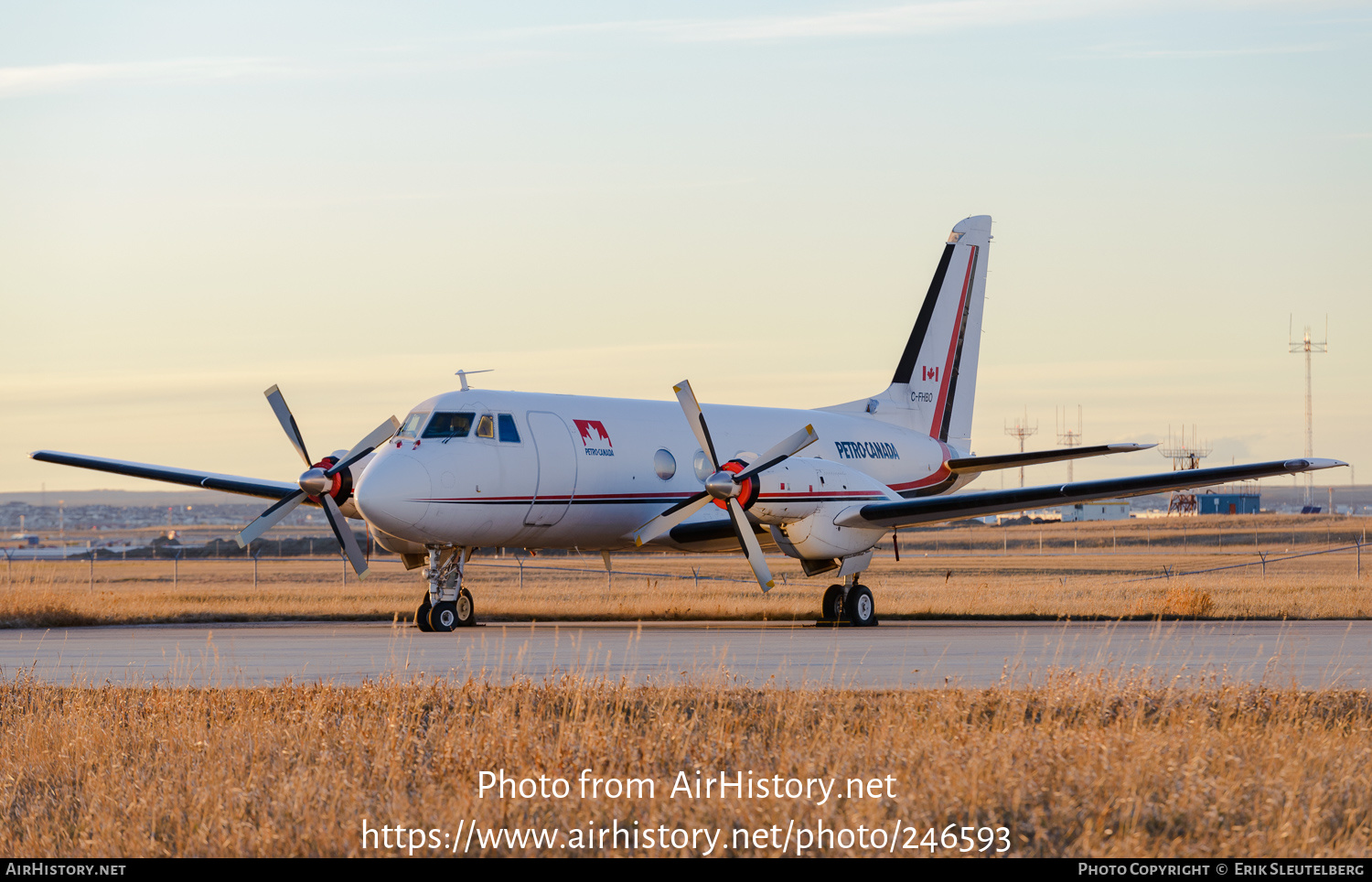 Aircraft Photo of C-FHBO | Grumman G-159 Gulfstream I | Petro-Canada Explorations | AirHistory.net #246593