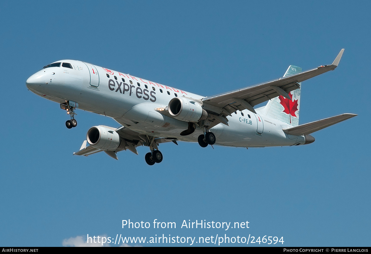 Aircraft Photo of C-FEJB | Embraer 175LR (ERJ-170-200LR) | Air Canada Express | AirHistory.net #246594