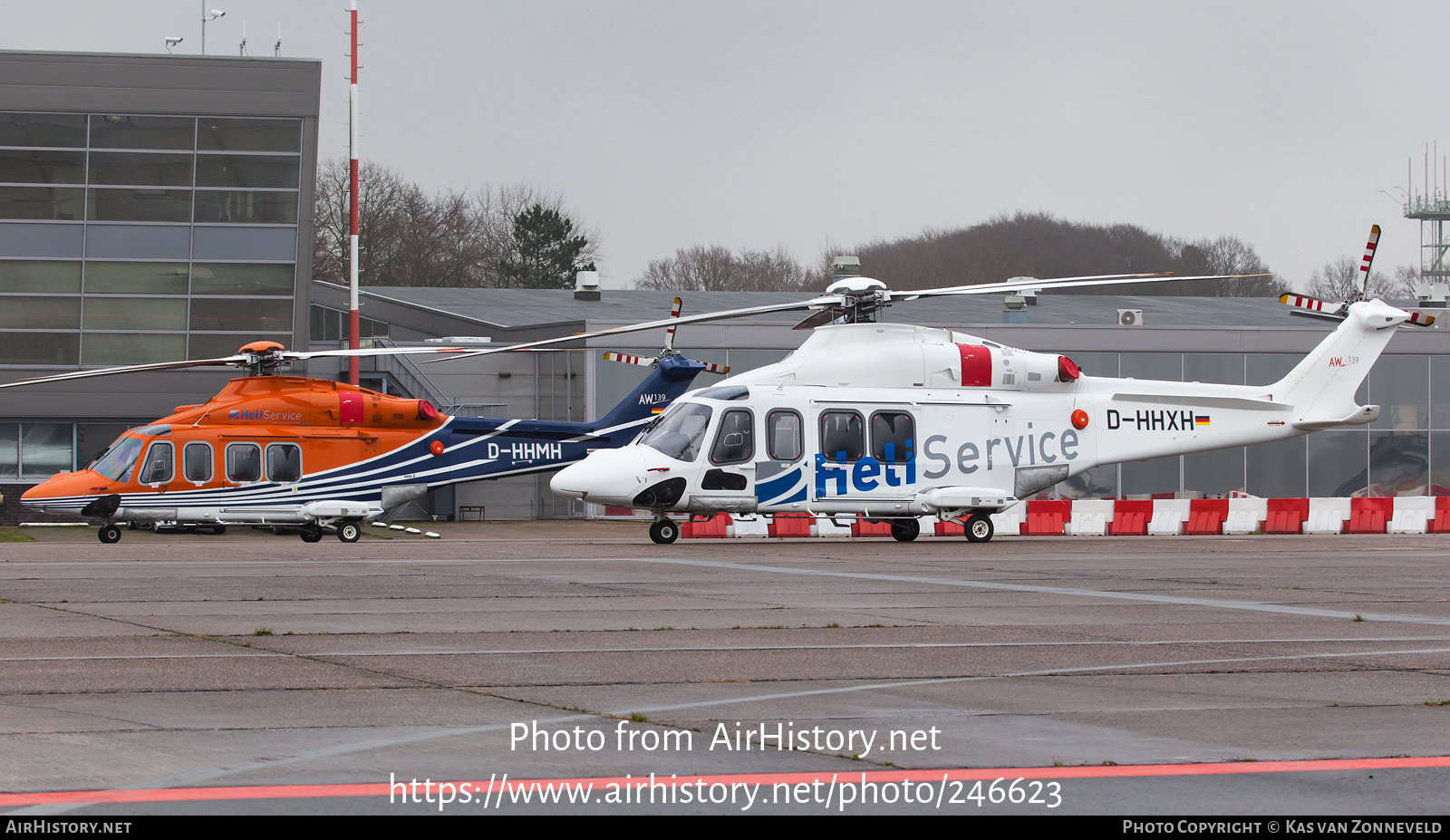 Aircraft Photo of D-HHXH | AgustaWestland AW-139 | Heli Service | AirHistory.net #246623