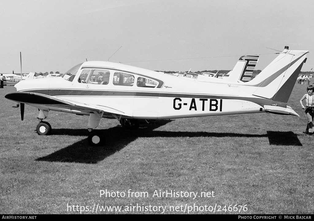 Aircraft Photo of G-ATBI | Beech A23 Musketeer II | AirHistory.net #246676