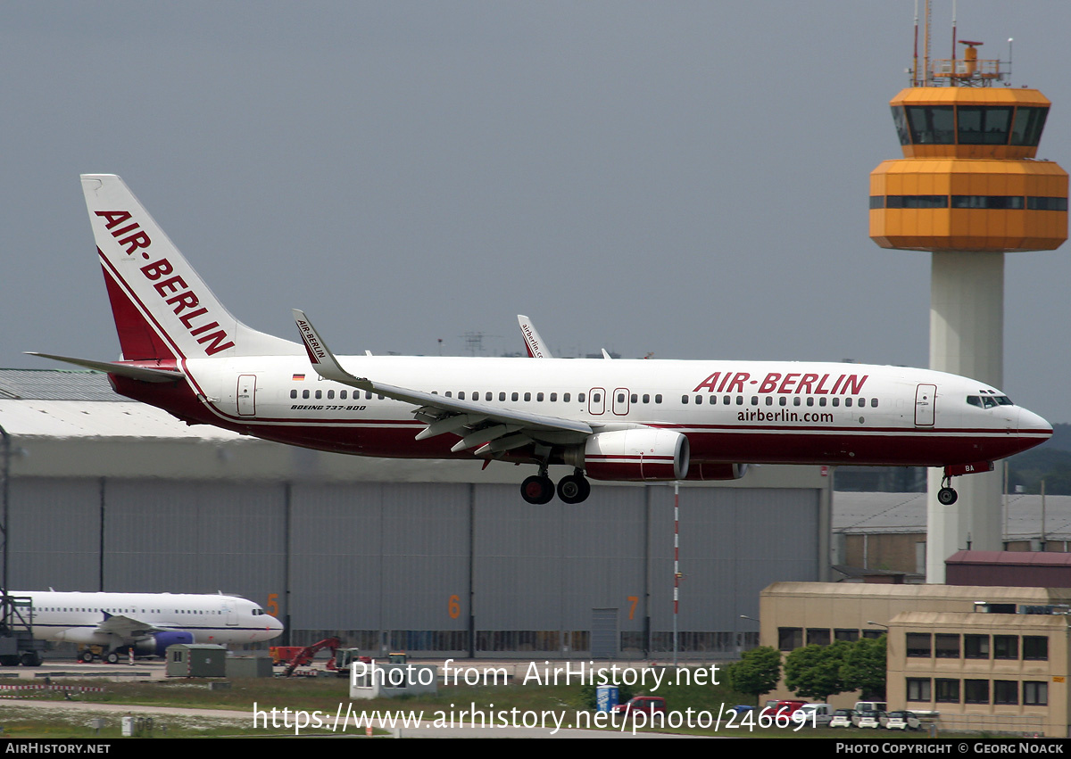 Aircraft Photo of D-ABBA | Boeing 737-86J | Air Berlin | AirHistory.net #246691