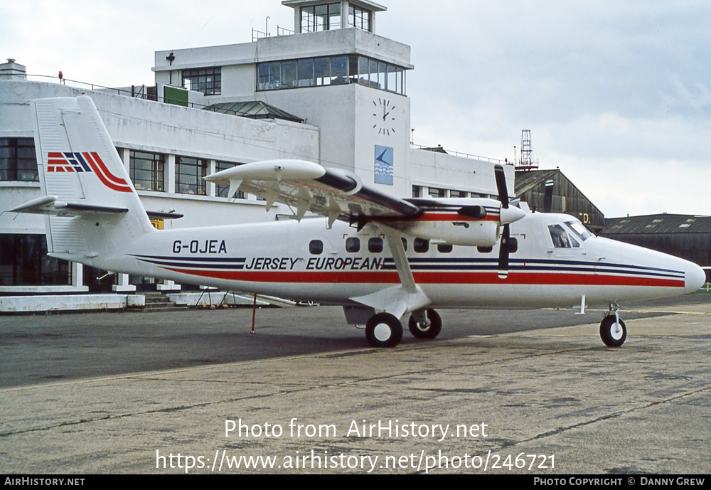 Aircraft Photo of G-OJEA | De Havilland Canada DHC-6-300 Twin Otter | Jersey European Airways | AirHistory.net #246721