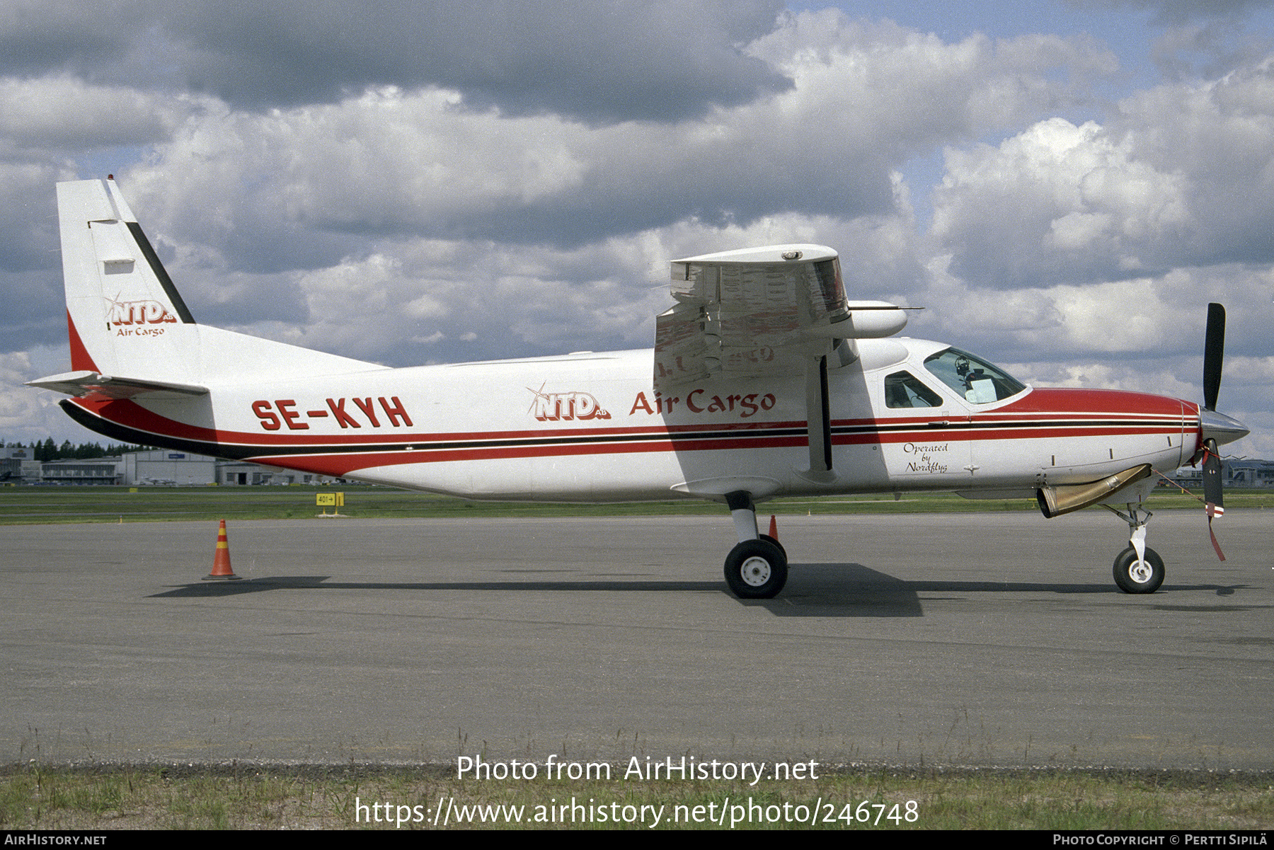 Aircraft Photo of SE-KYH | Cessna 208B Super Cargomaster | NTD Air Cargo | AirHistory.net #246748