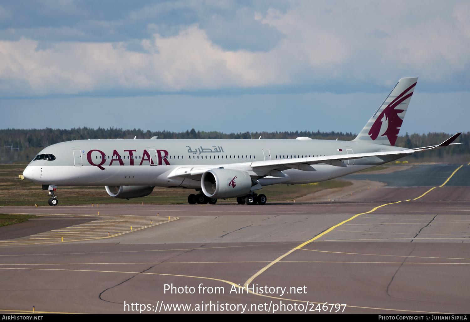 Aircraft Photo of A7-ALU | Airbus A350-941 | Qatar Airways | AirHistory.net #246797