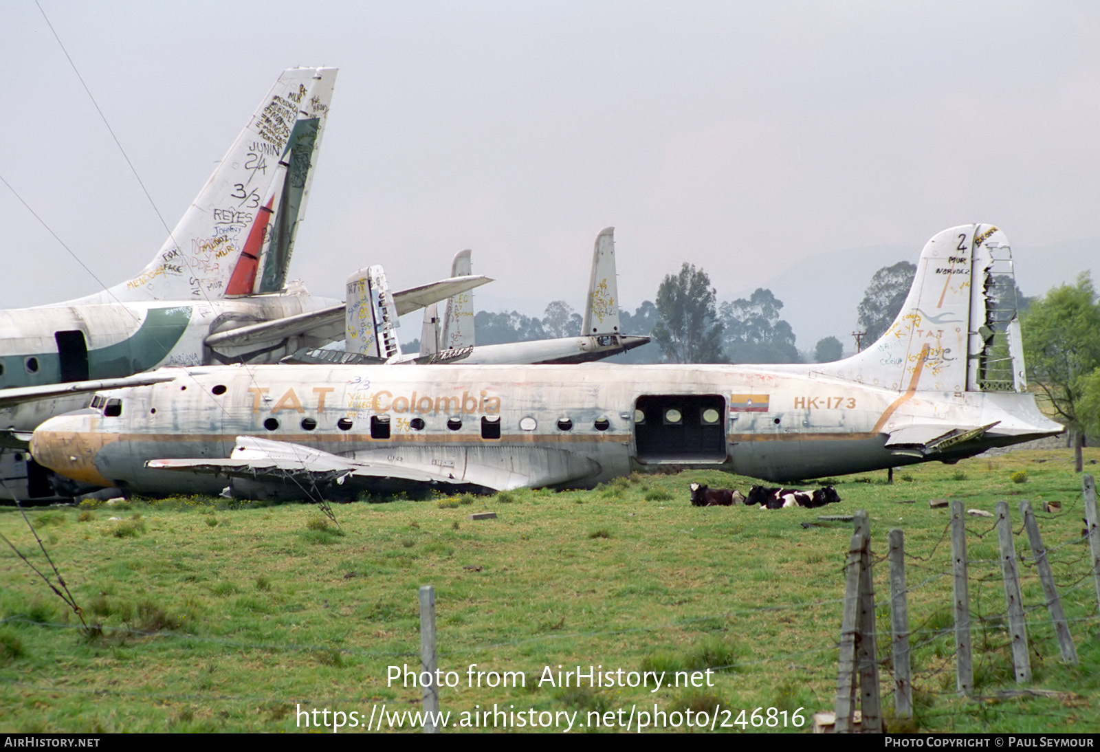 Aircraft Photo of HK-173 | Douglas DC-4-1009 | TAT - Transportes Aéreas Tropicales | AirHistory.net #246816