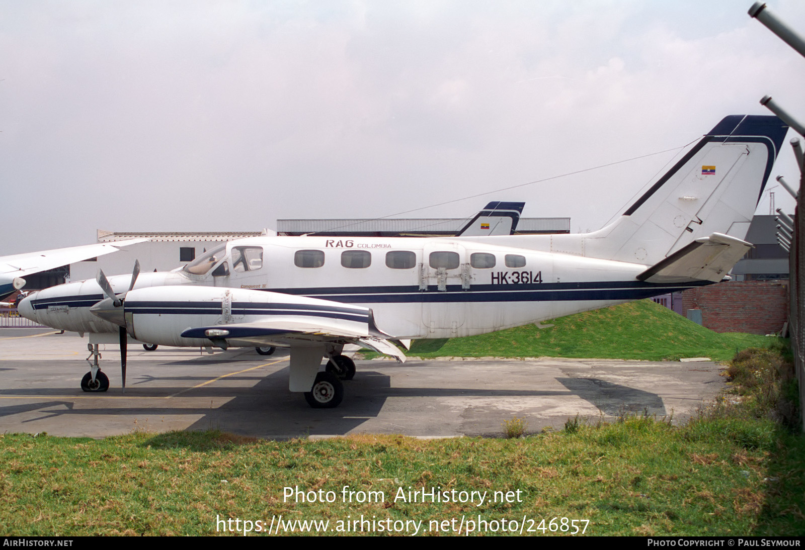 Aircraft Photo of HK-3614 | Cessna 441 Conquest | RAG Colombia | AirHistory.net #246857