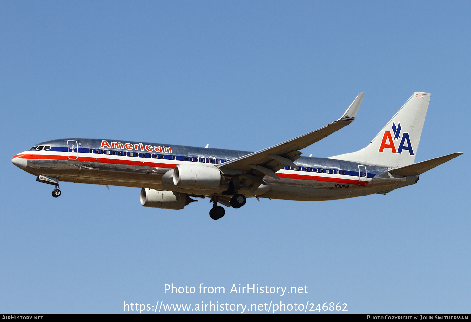 Aircraft Photo of N901NN | Boeing 737-823 | American Airlines | AirHistory.net #246862