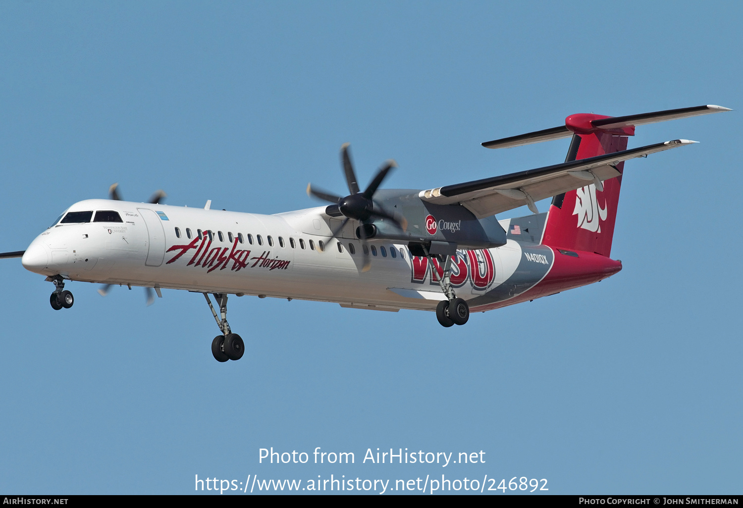 Aircraft Photo of N401QX | Bombardier DHC-8-402 Dash 8 | Alaska Airlines | AirHistory.net #246892