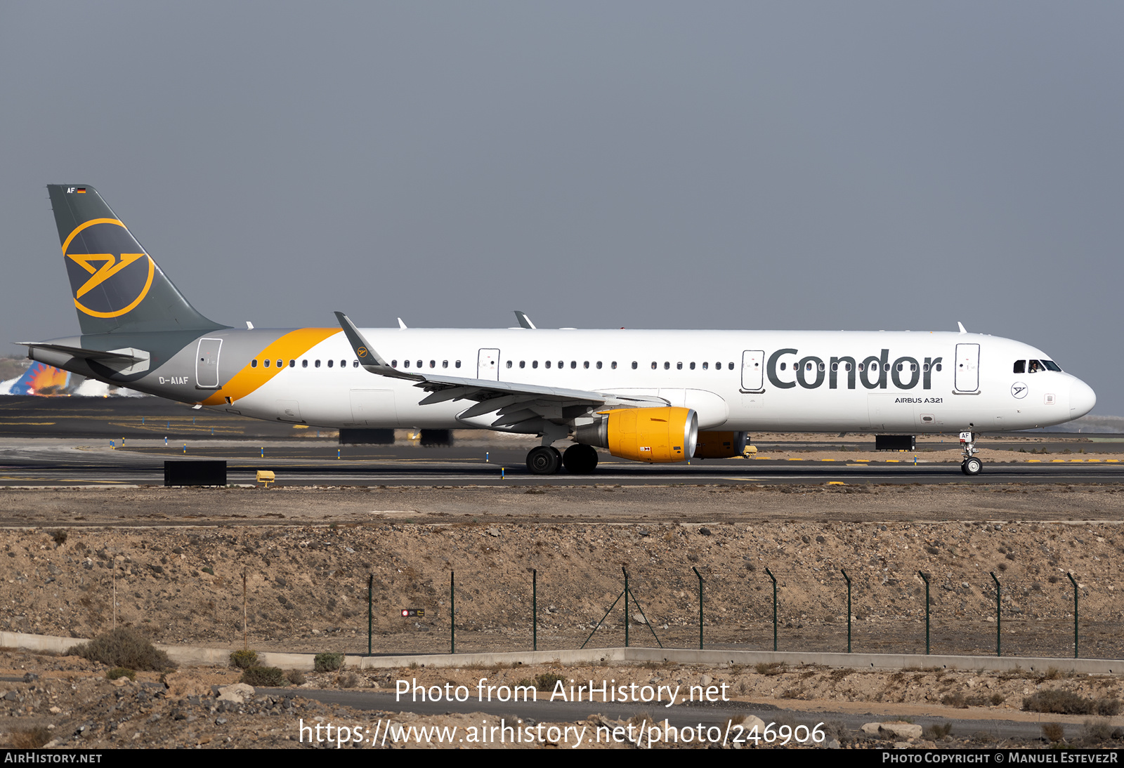 Aircraft Photo of D-AIAF | Airbus A321-211 | Condor Flugdienst | AirHistory.net #246906