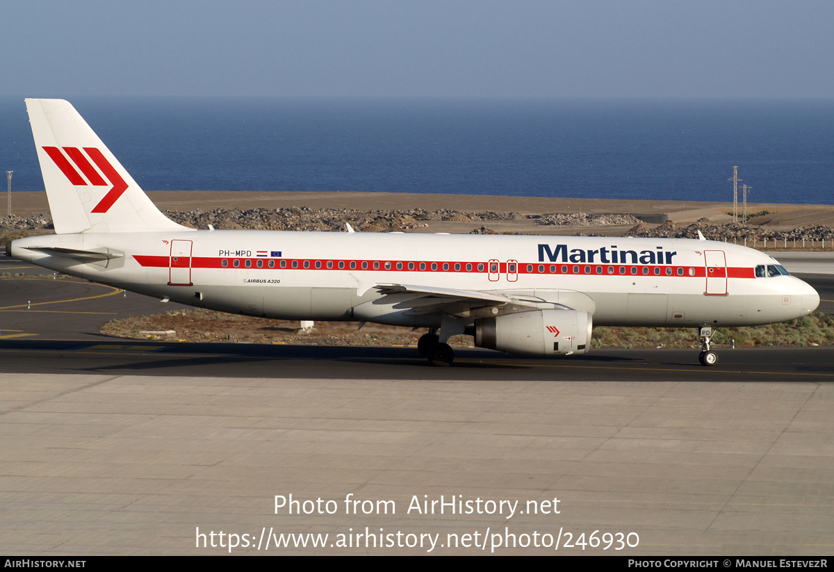 Aircraft Photo of PH-MPD | Airbus A320-232 | Martinair | AirHistory.net #246930