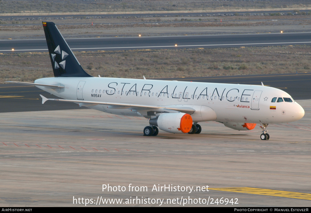 Aircraft Photo of N195AV | Airbus A320-214 | Avianca | AirHistory.net #246942