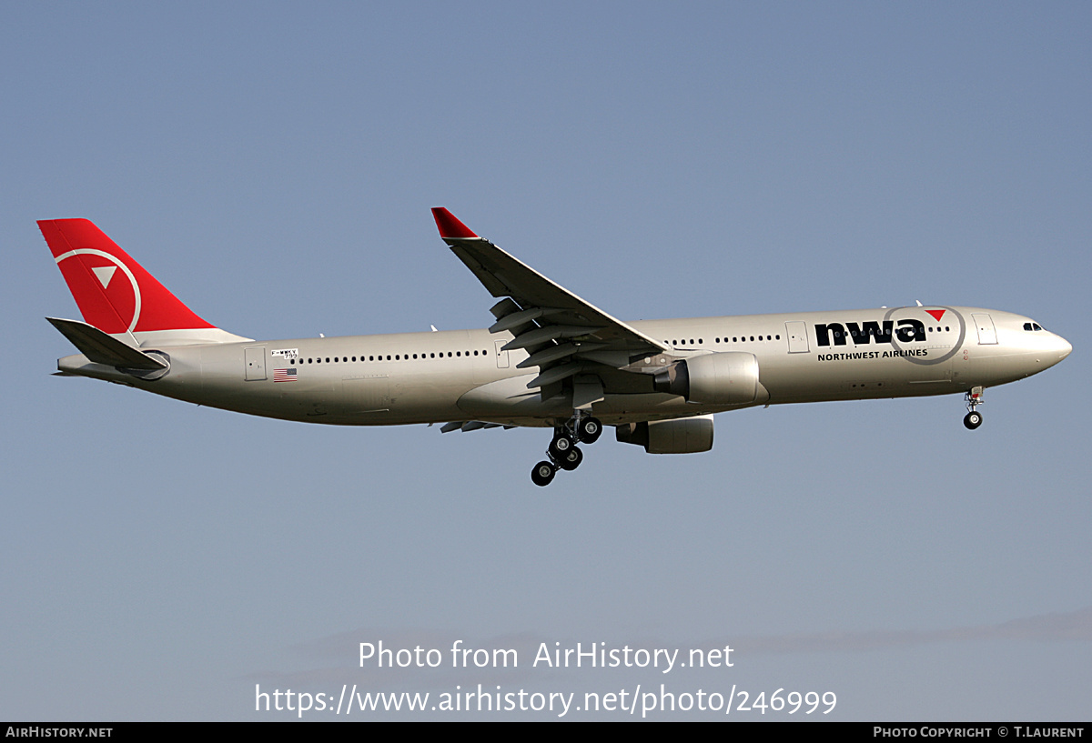 Aircraft Photo of F-WWKV | Airbus A330-323 | Northwest Airlines | AirHistory.net #246999