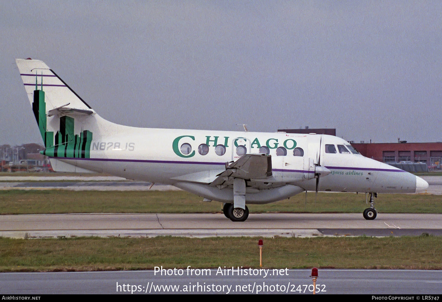 Aircraft Photo of N828JS | British Aerospace BAe-3101 Jetstream 31 | Chicago Express Airlines | AirHistory.net #247052