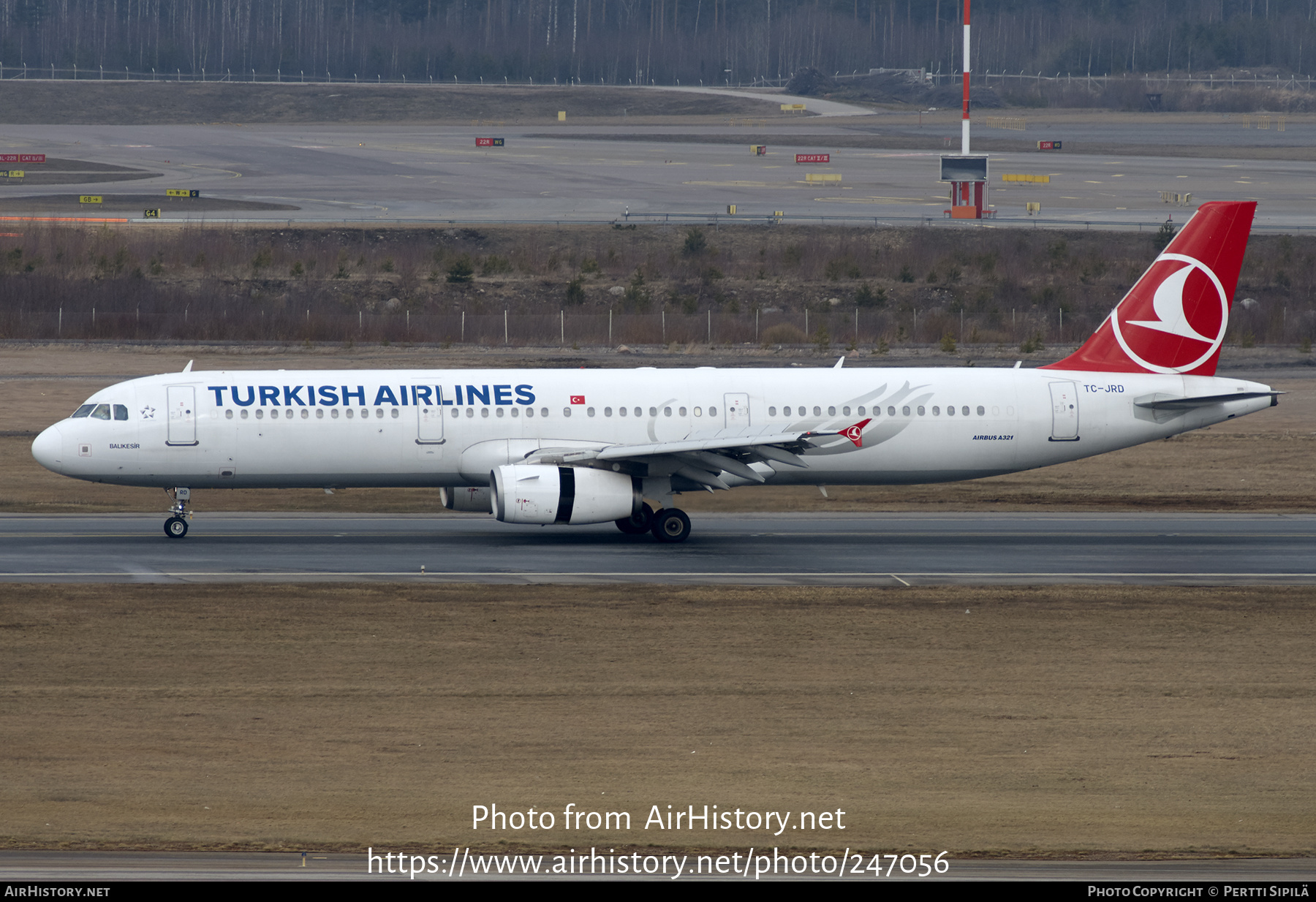 Aircraft Photo of TC-JRD | Airbus A321-231 | Turkish Airlines | AirHistory.net #247056