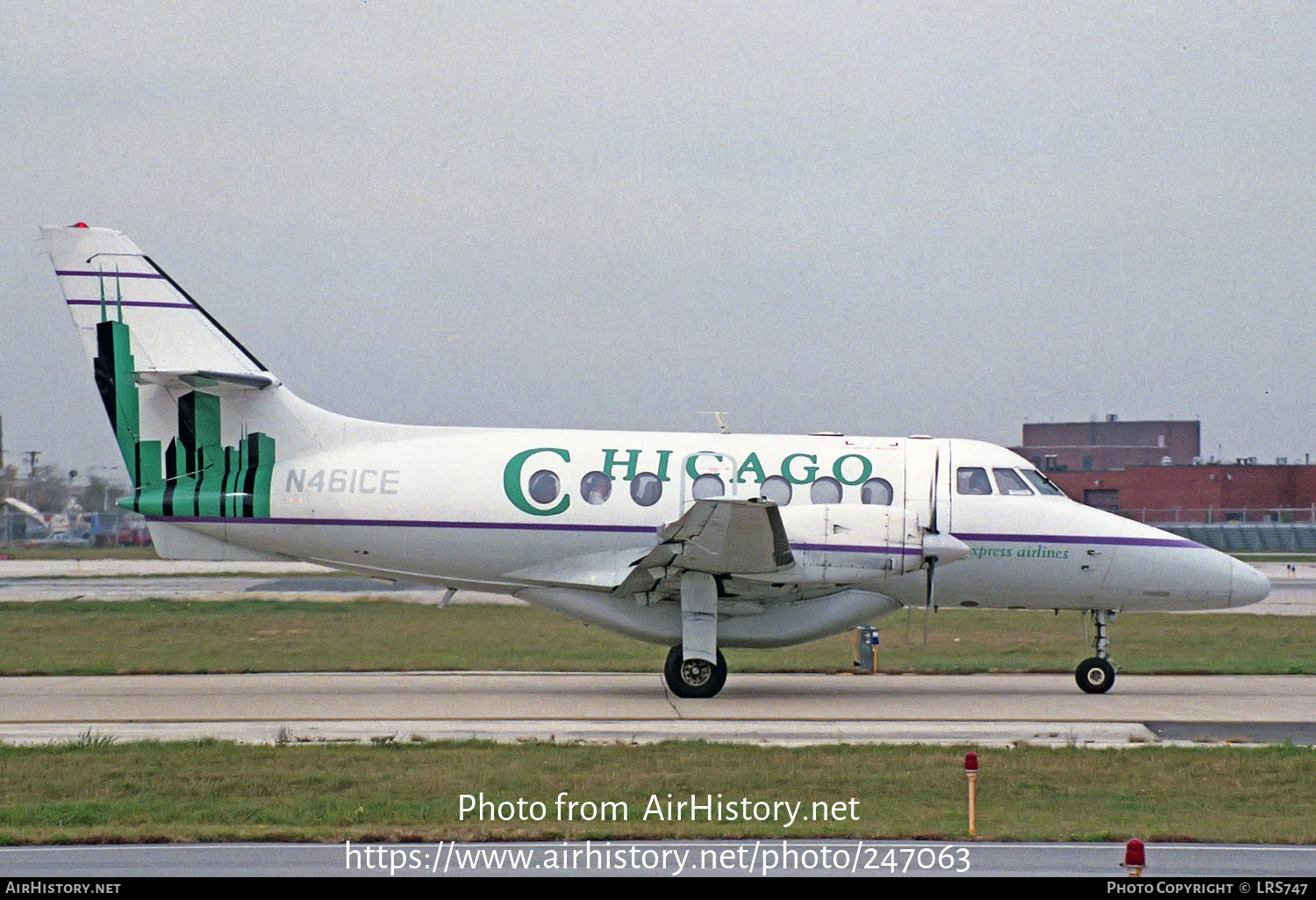 Aircraft Photo of N461CE | British Aerospace BAe-3101 Jetstream 31 | Chicago Express Airlines | AirHistory.net #247063