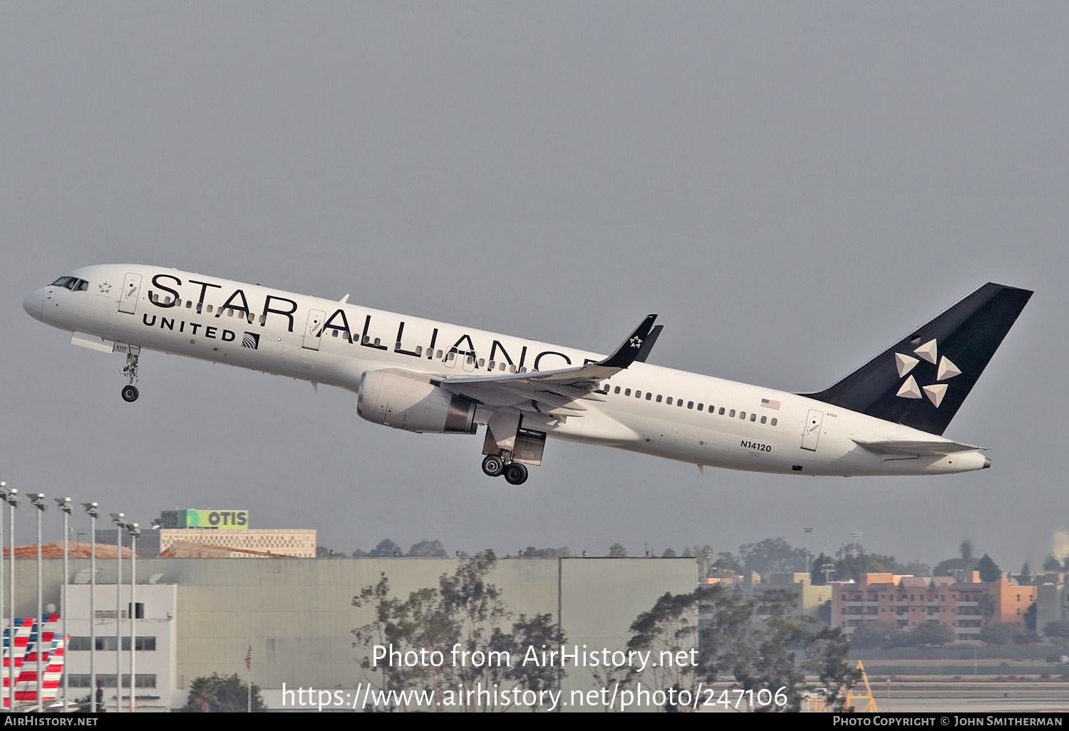 Aircraft Photo of N14120 | Boeing 757-224 | United Airlines | AirHistory.net #247106