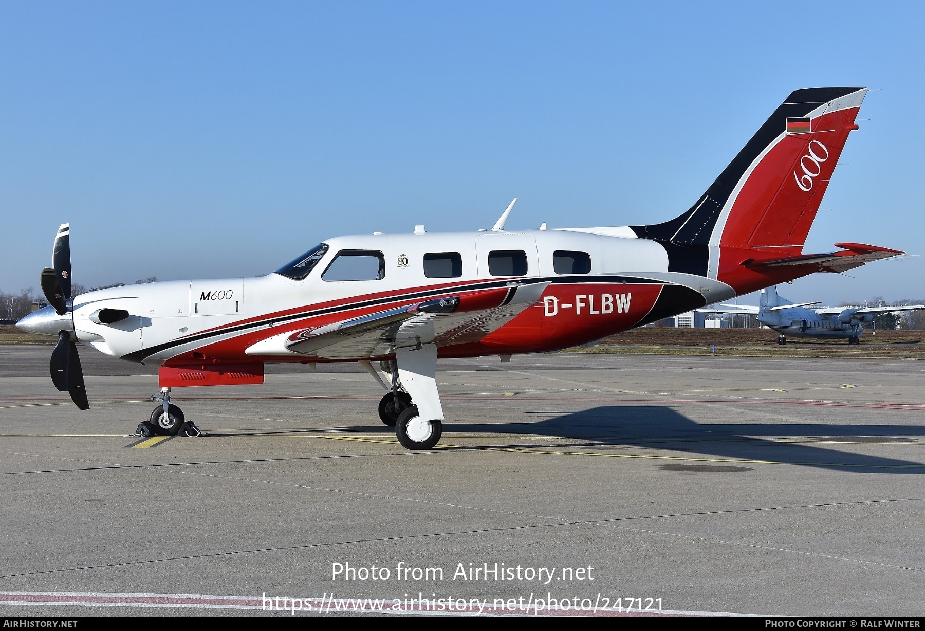 Aircraft Photo of D-FLBW | Piper PA-46-600TP M600 | AirHistory.net #247121