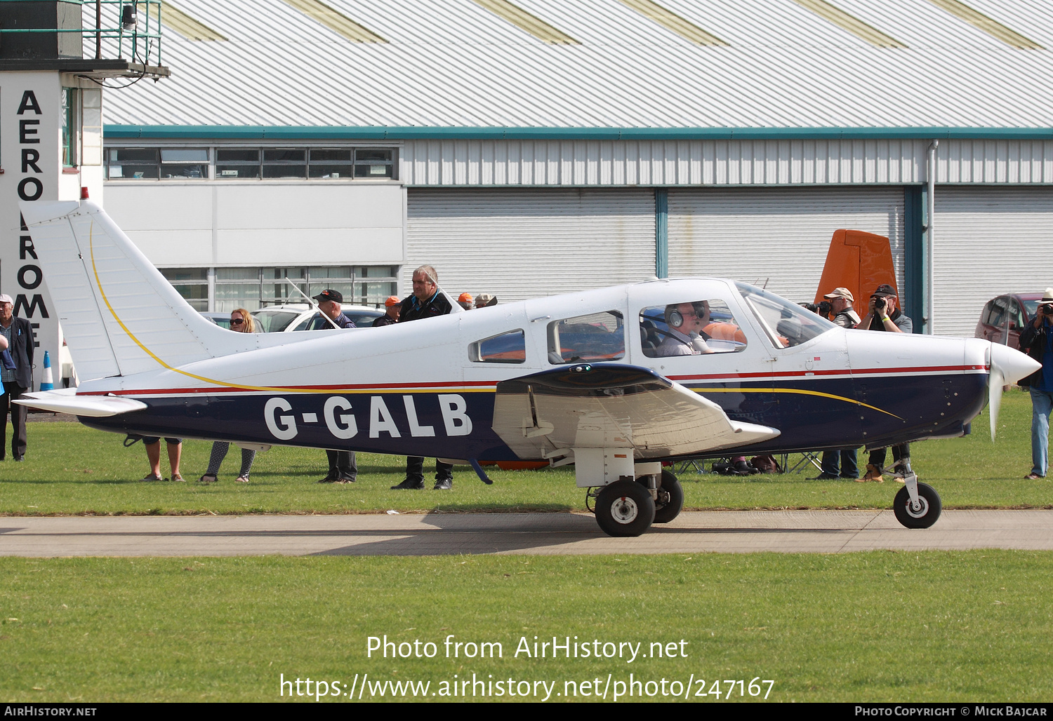 Aircraft Photo of G-GALB | Piper PA-28-161 Cherokee Warrior II | AirHistory.net #247167