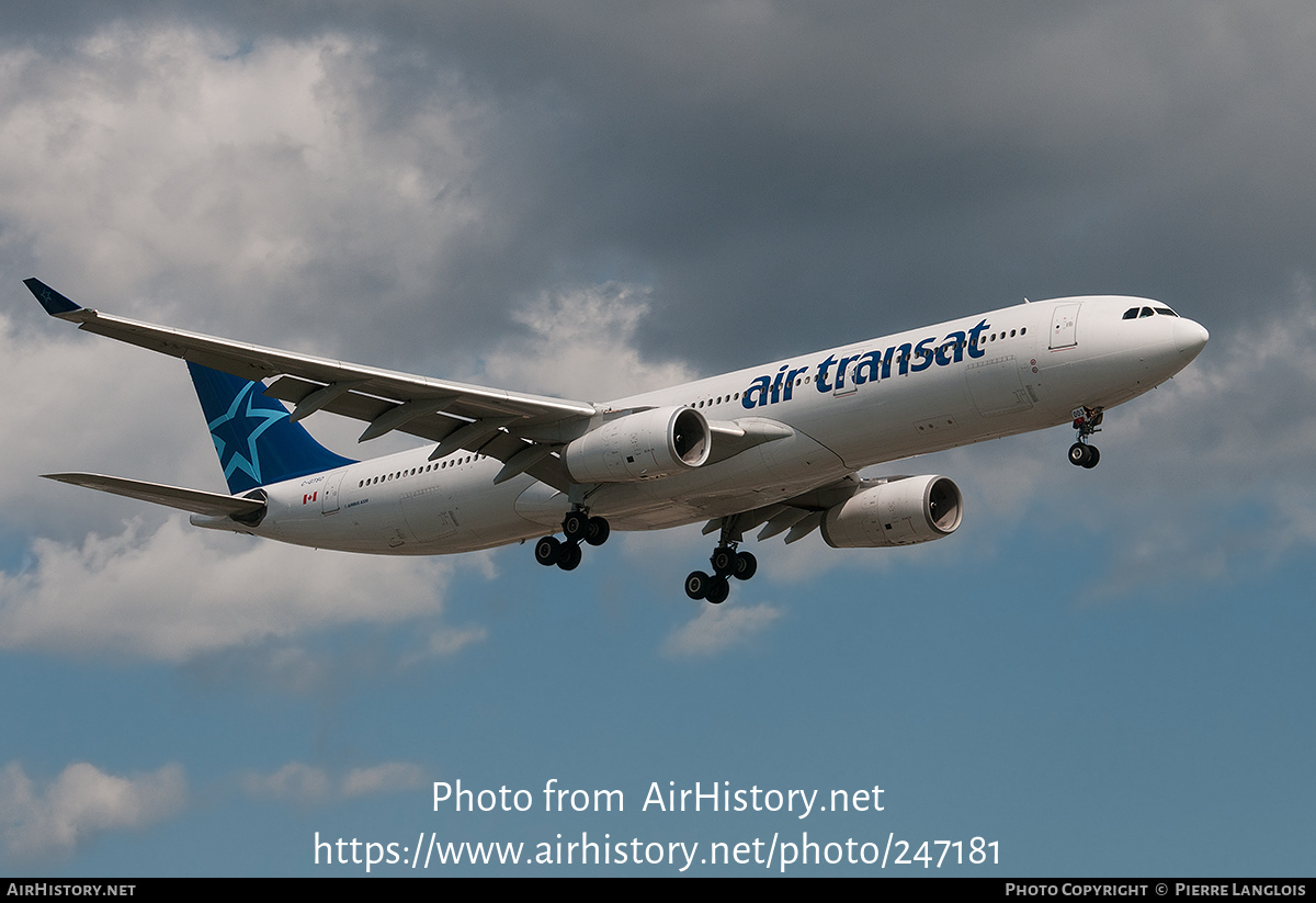 Aircraft Photo of C-GTSO | Airbus A330-342 | Air Transat | AirHistory.net #247181