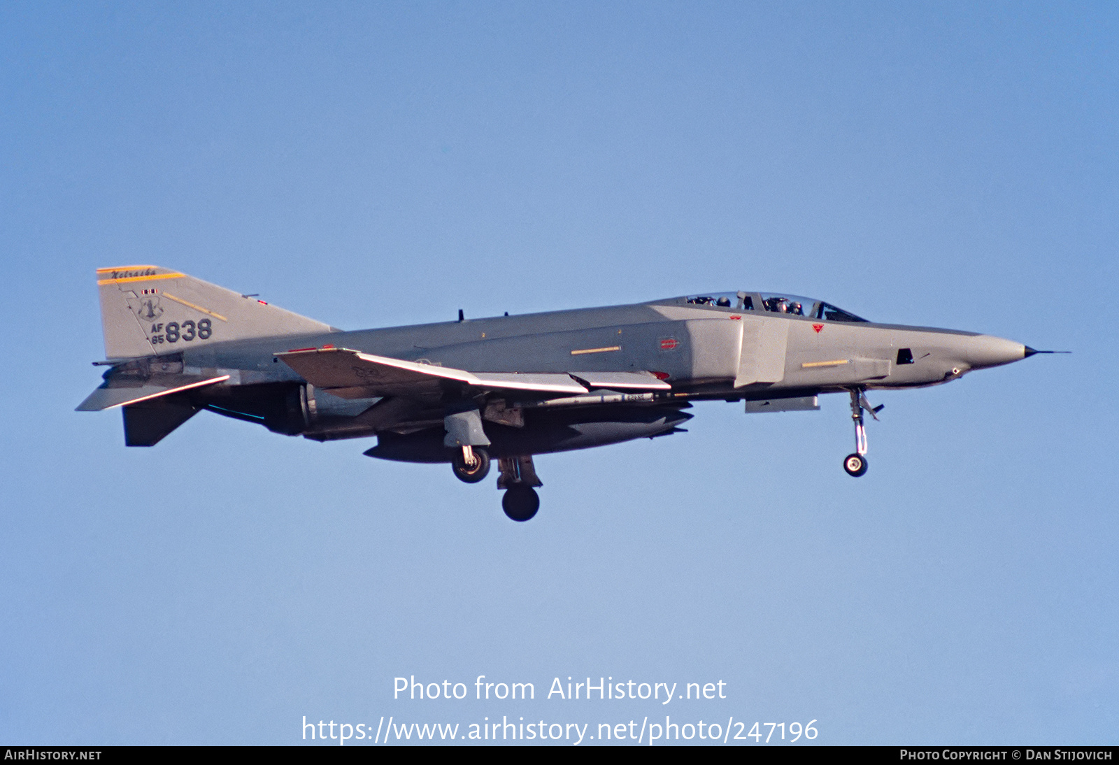 Aircraft Photo of 65-0838 / AF65838 | McDonnell Douglas RF-4C Phantom II | USA - Air Force | AirHistory.net #247196