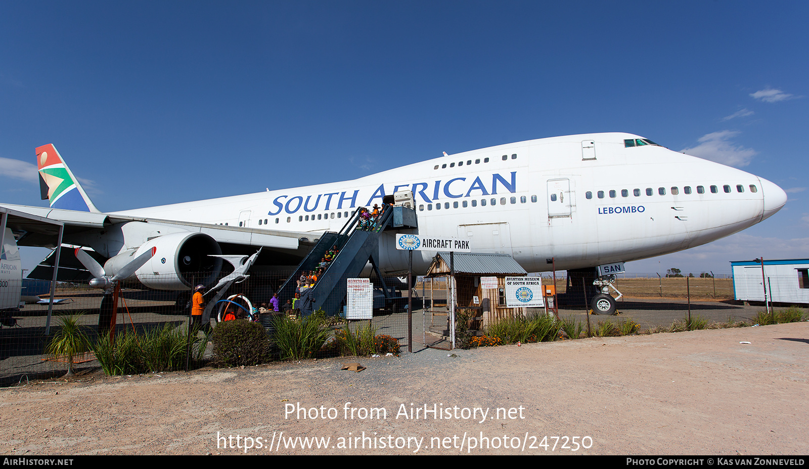 Aircraft Photo of ZS-SAN | Boeing 747-244B | South African Airways | AirHistory.net #247250