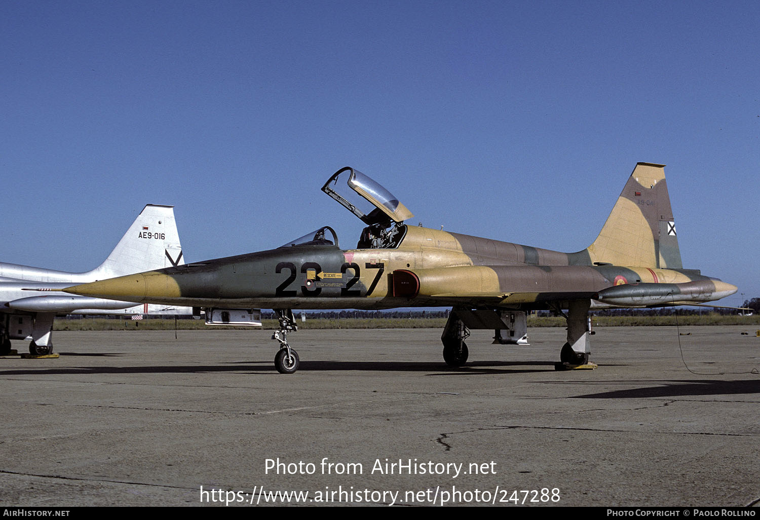 Aircraft Photo of A.9-041 | Northrop SF-5A Freedom Fighter | Spain - Air Force | AirHistory.net #247288