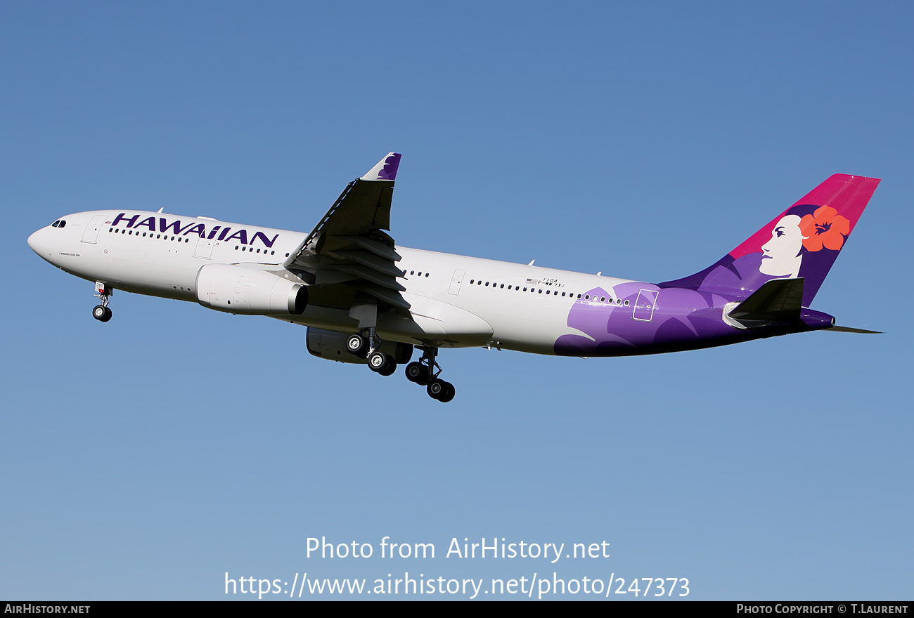 Aircraft Photo of F-WWYX | Airbus A330-243 | Hawaiian Airlines | AirHistory.net #247373