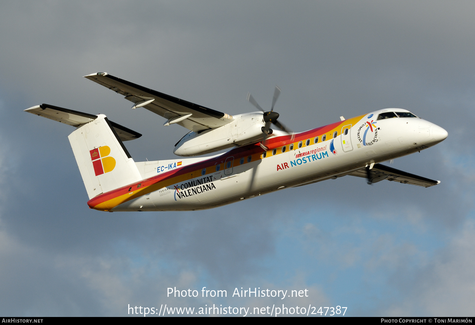 Aircraft Photo of EC-IKA | Bombardier DHC-8-315Q Dash 8 | Iberia Regional | AirHistory.net #247387