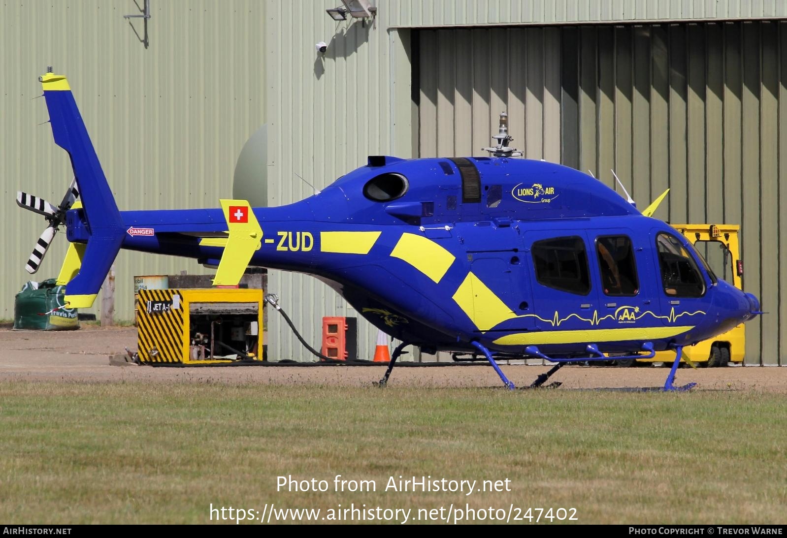 Aircraft Photo of HB-ZUD | Bell 429 Global Ranger | Lions Air | AirHistory.net #247402