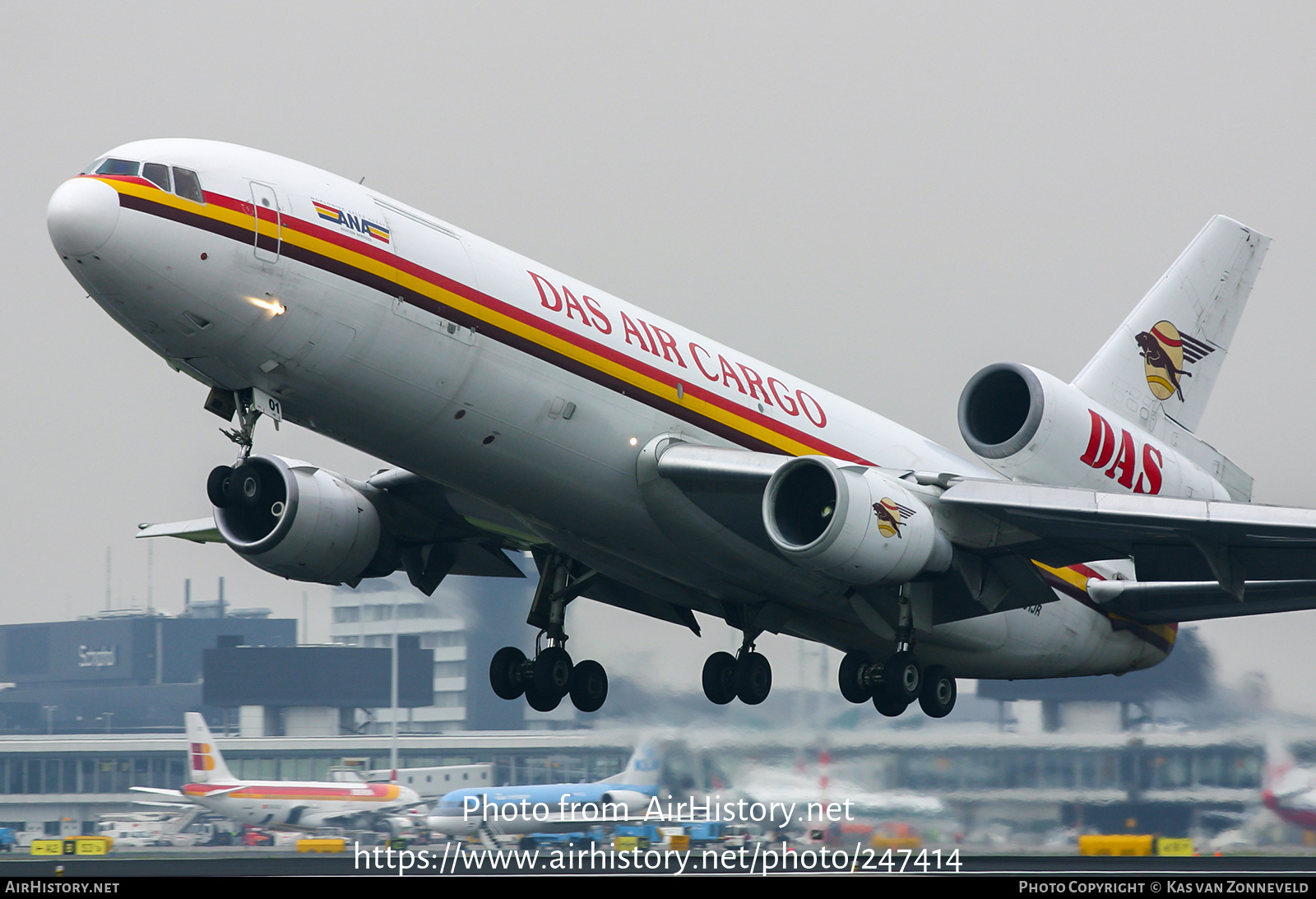 Aircraft Photo of N401JR | McDonnell Douglas DC-10-30(F) | DAS Air Cargo - Dairo Air Services | AirHistory.net #247414