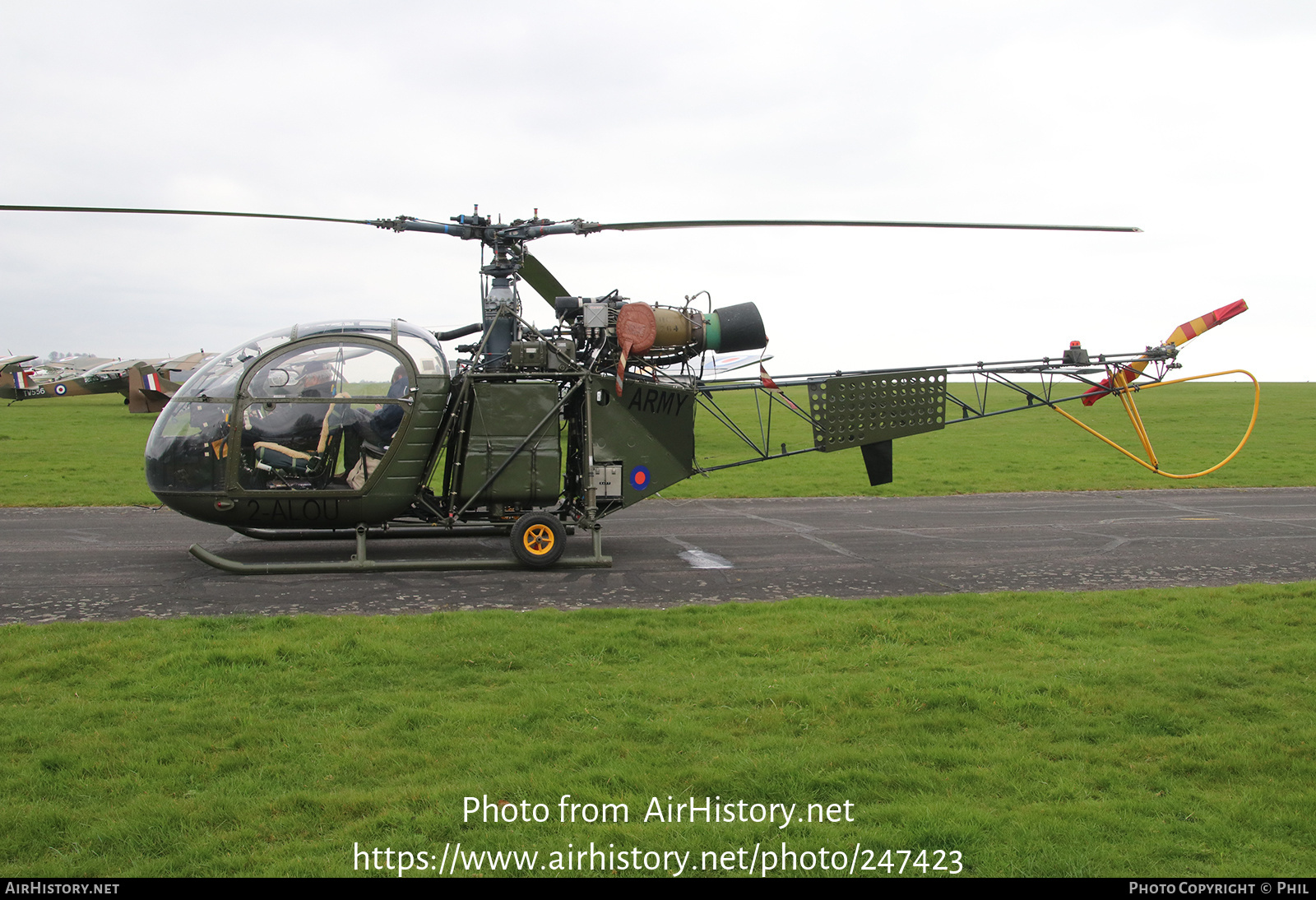 Aircraft Photo of 2-ALOU | Sud SE-3130 Alouette II | UK - Army | AirHistory.net #247423