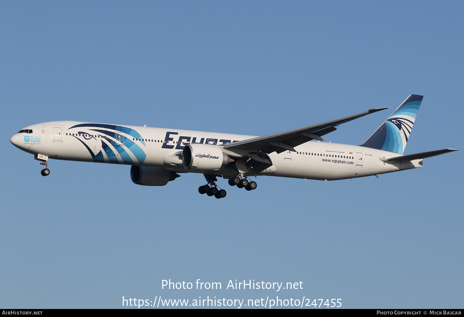 Aircraft Photo of SU-GDL | Boeing 777-36N/ER | EgyptAir | AirHistory.net #247455