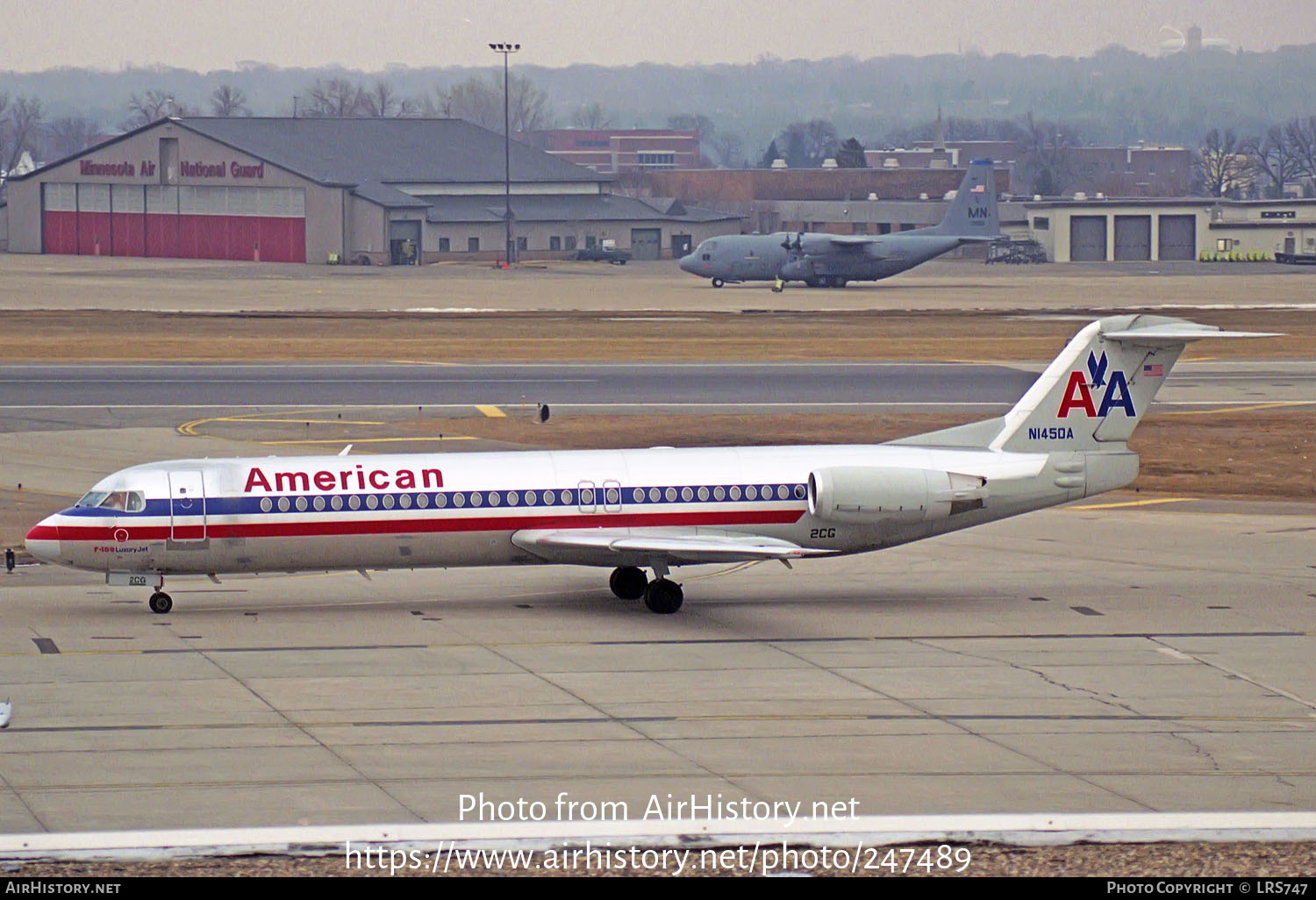 Aircraft Photo of N1450A | Fokker 100 (F28-0100) | American Airlines ...