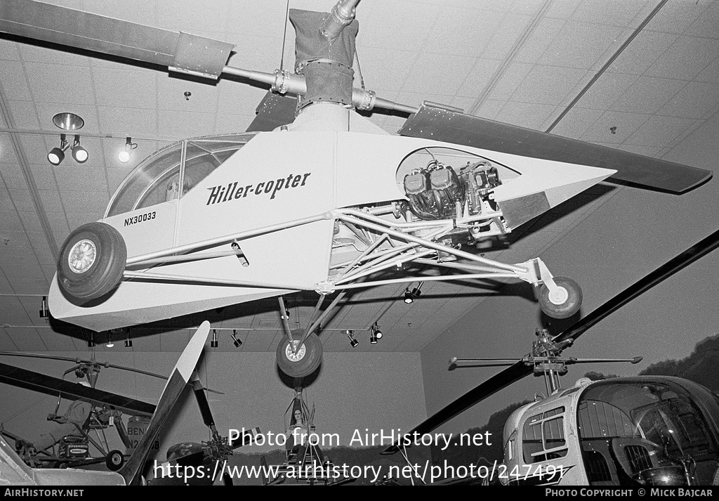 Aircraft Photo of NX30033 | Hiller XH-44 Hiller-Copter | AirHistory.net #247491