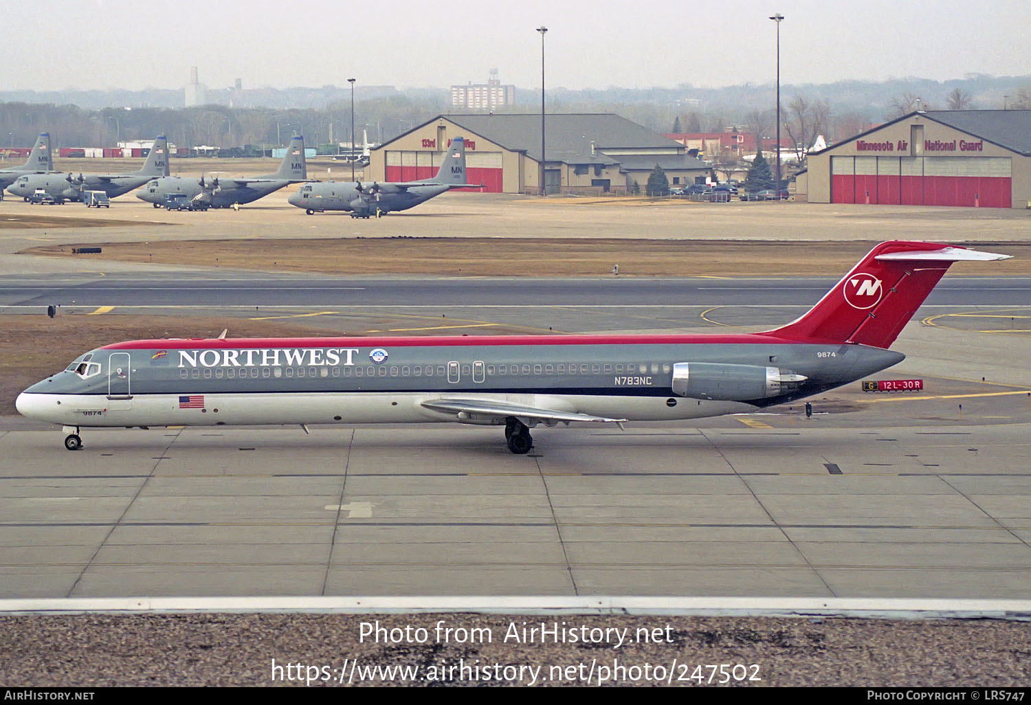 Aircraft Photo of N783NC | McDonnell Douglas DC-9-51 | Northwest Airlines | AirHistory.net #247502