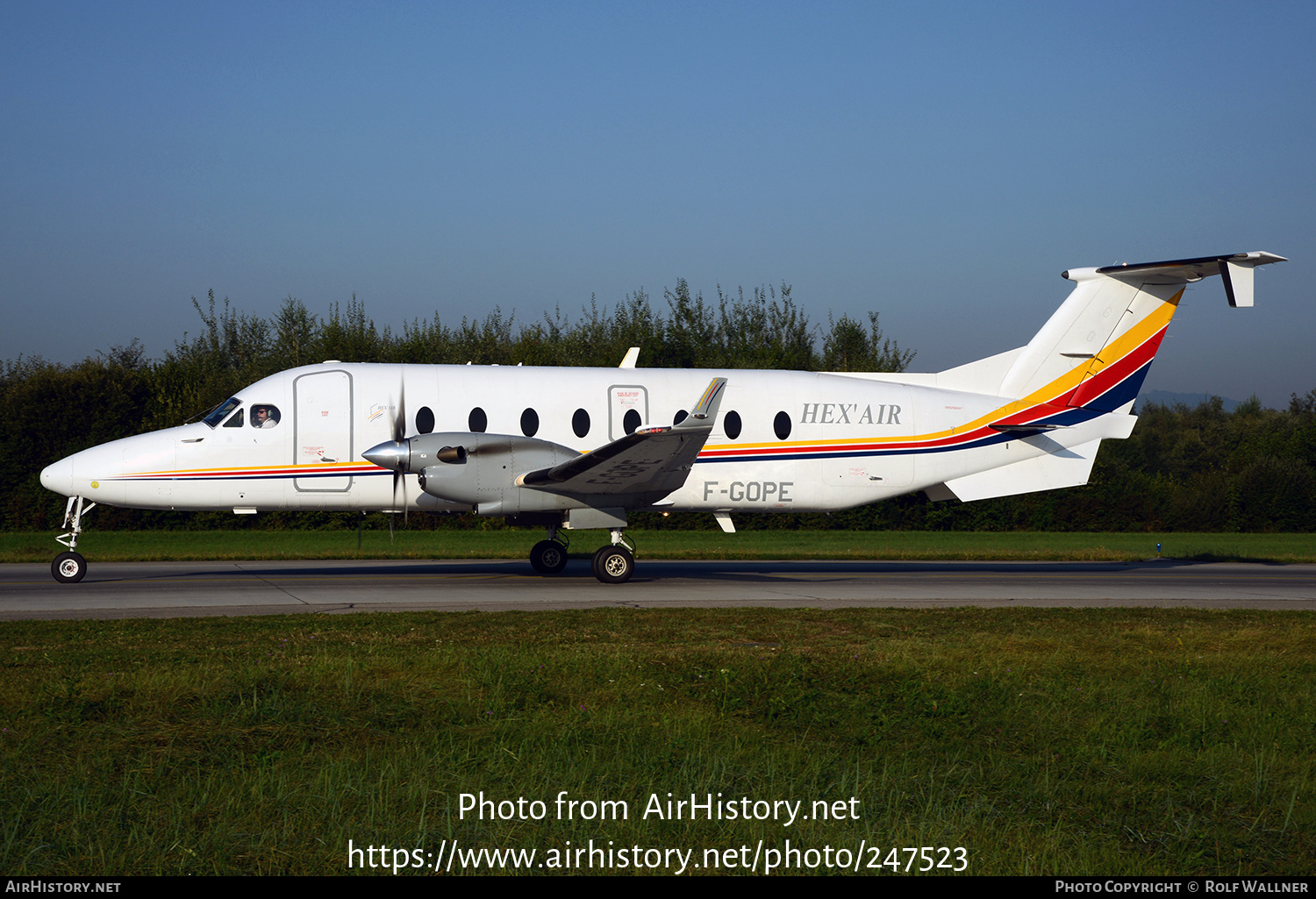 Aircraft Photo of F-GOPE | Beech 1900D | Hex'Air | AirHistory.net #247523