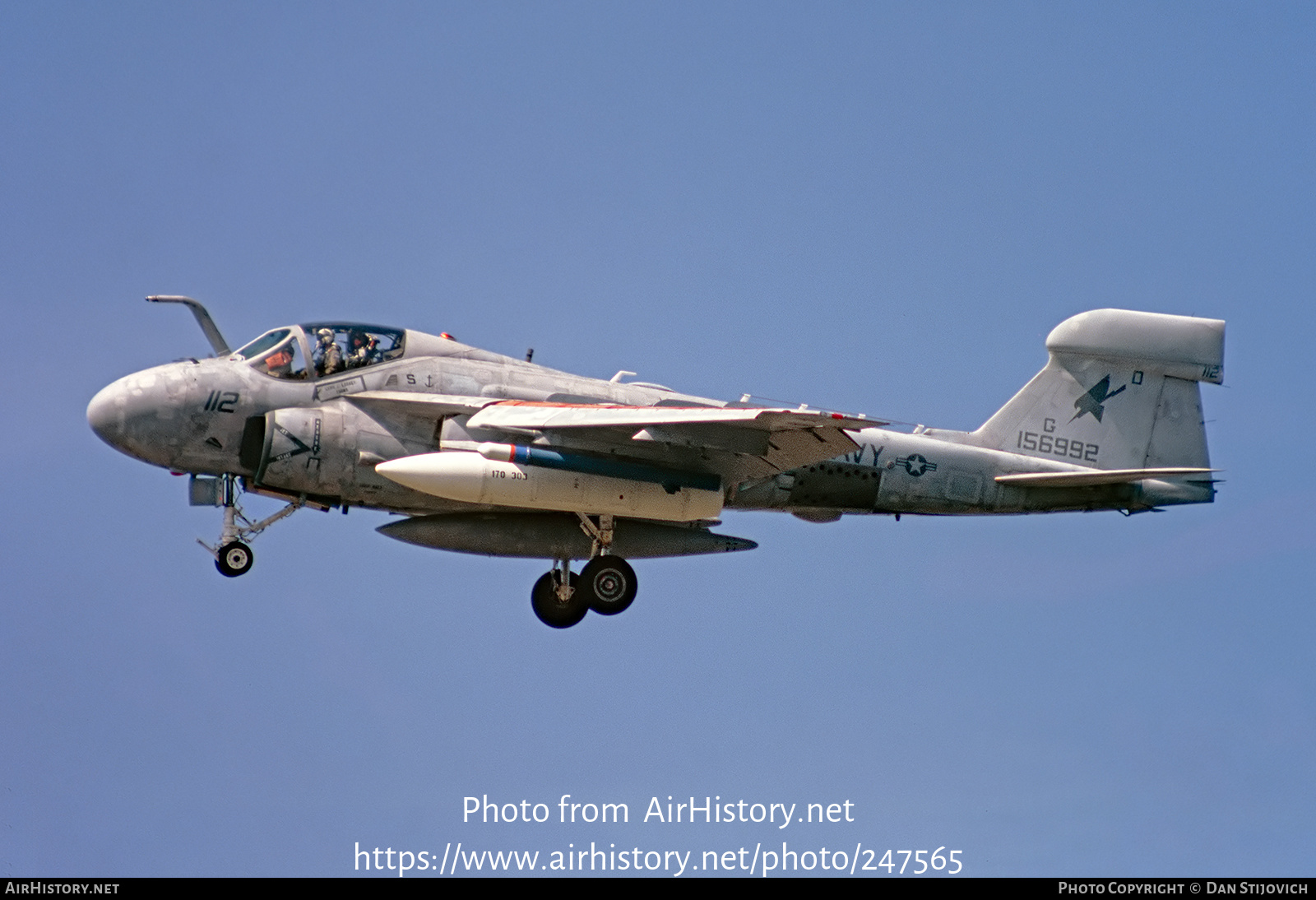 Aircraft Photo of 156992 | Grumman EA-6A Intruder (G-128/A2F-1Q) | USA - Navy | AirHistory.net #247565