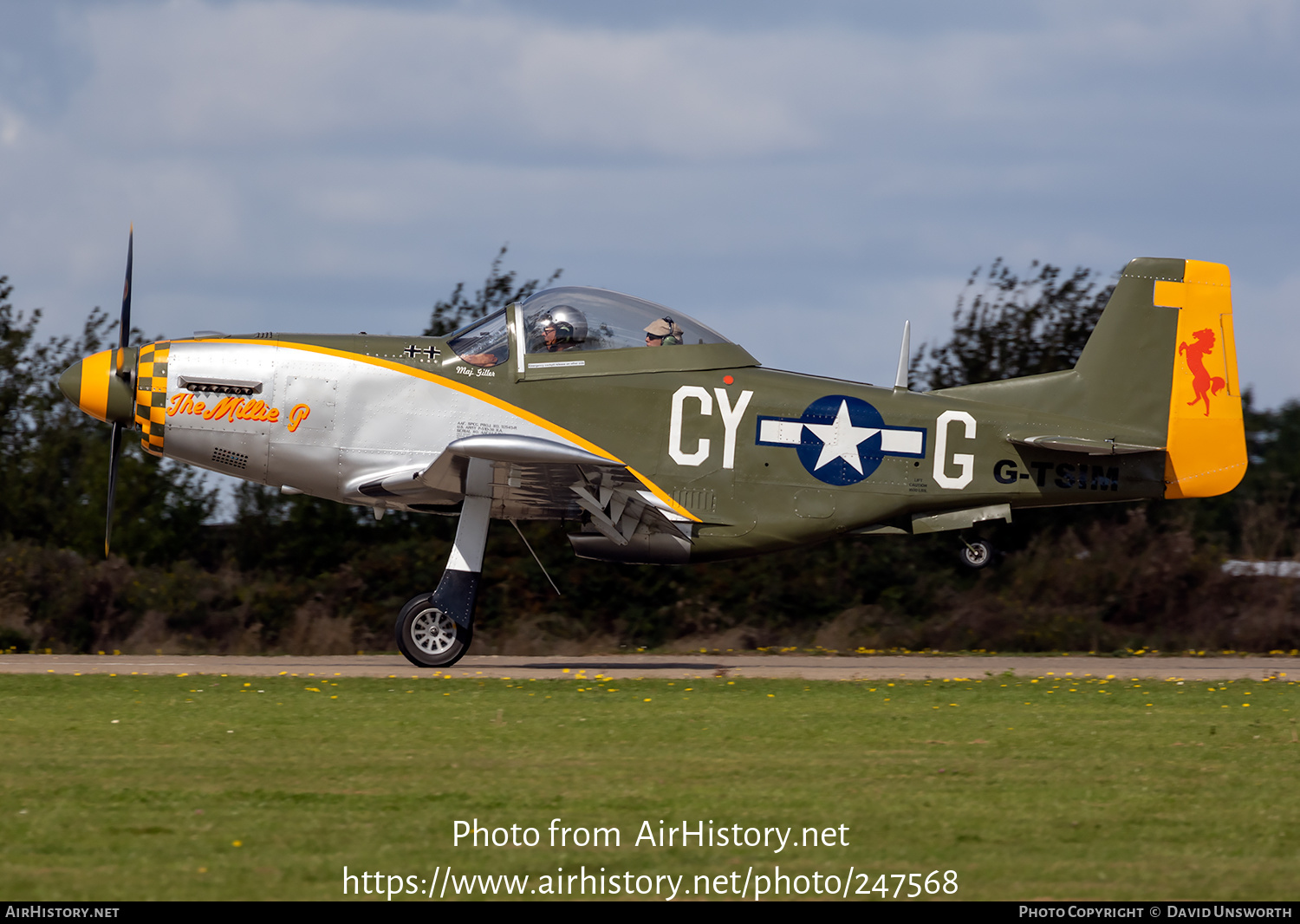 Aircraft Photo of G-TSIM | Titan T-51 Mustang | USA - Air Force | AirHistory.net #247568