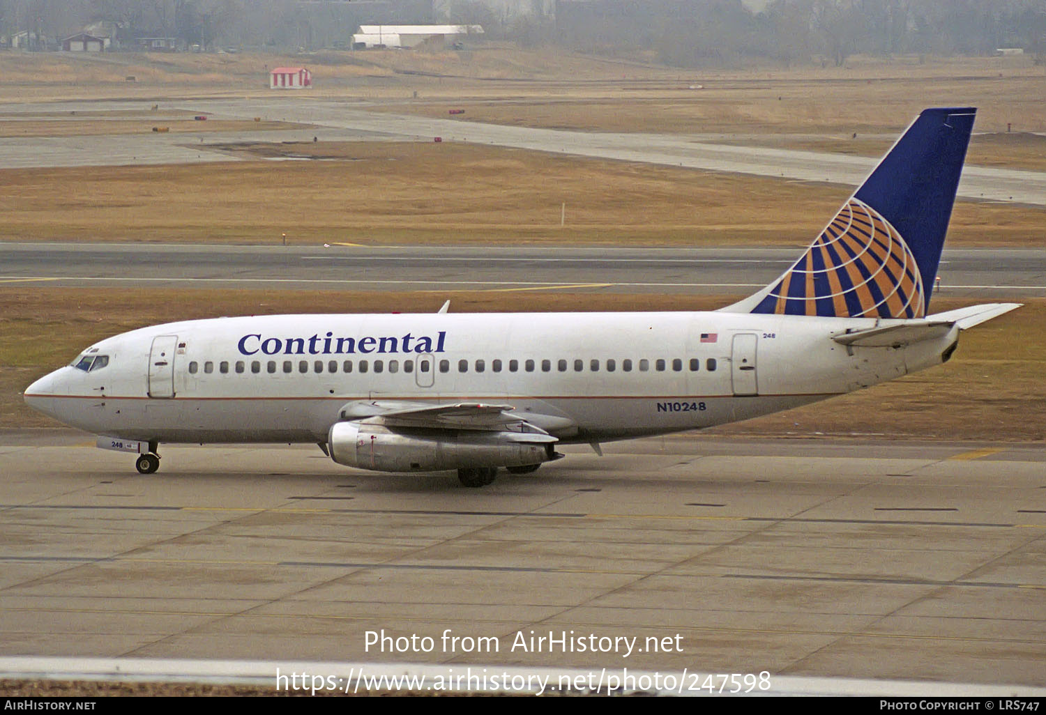 Aircraft Photo of N10248 | Boeing 737-219 | Continental Airlines | AirHistory.net #247598