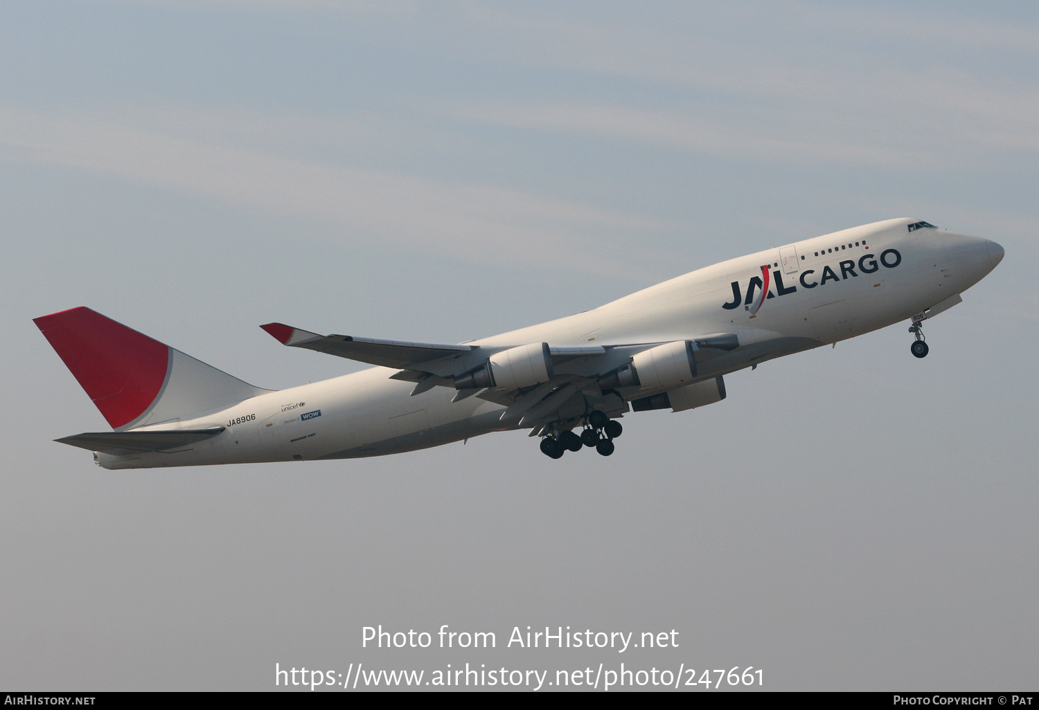 Aircraft Photo of JA8906 | Boeing 747-446(BCF) | Japan Airlines - JAL Cargo | AirHistory.net #247661