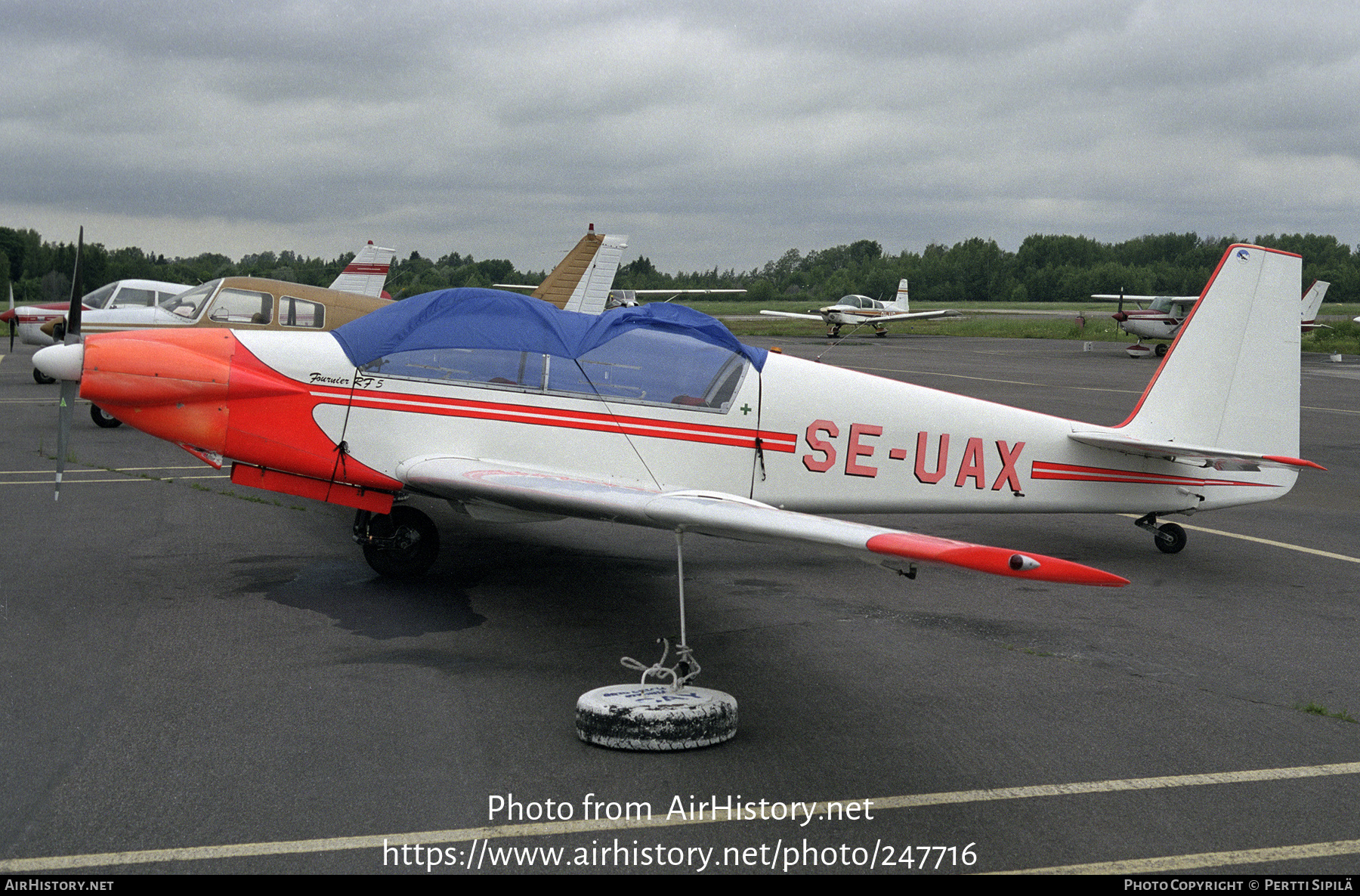 Aircraft Photo of SE-UAX | Fournier RF-5 | AirHistory.net #247716