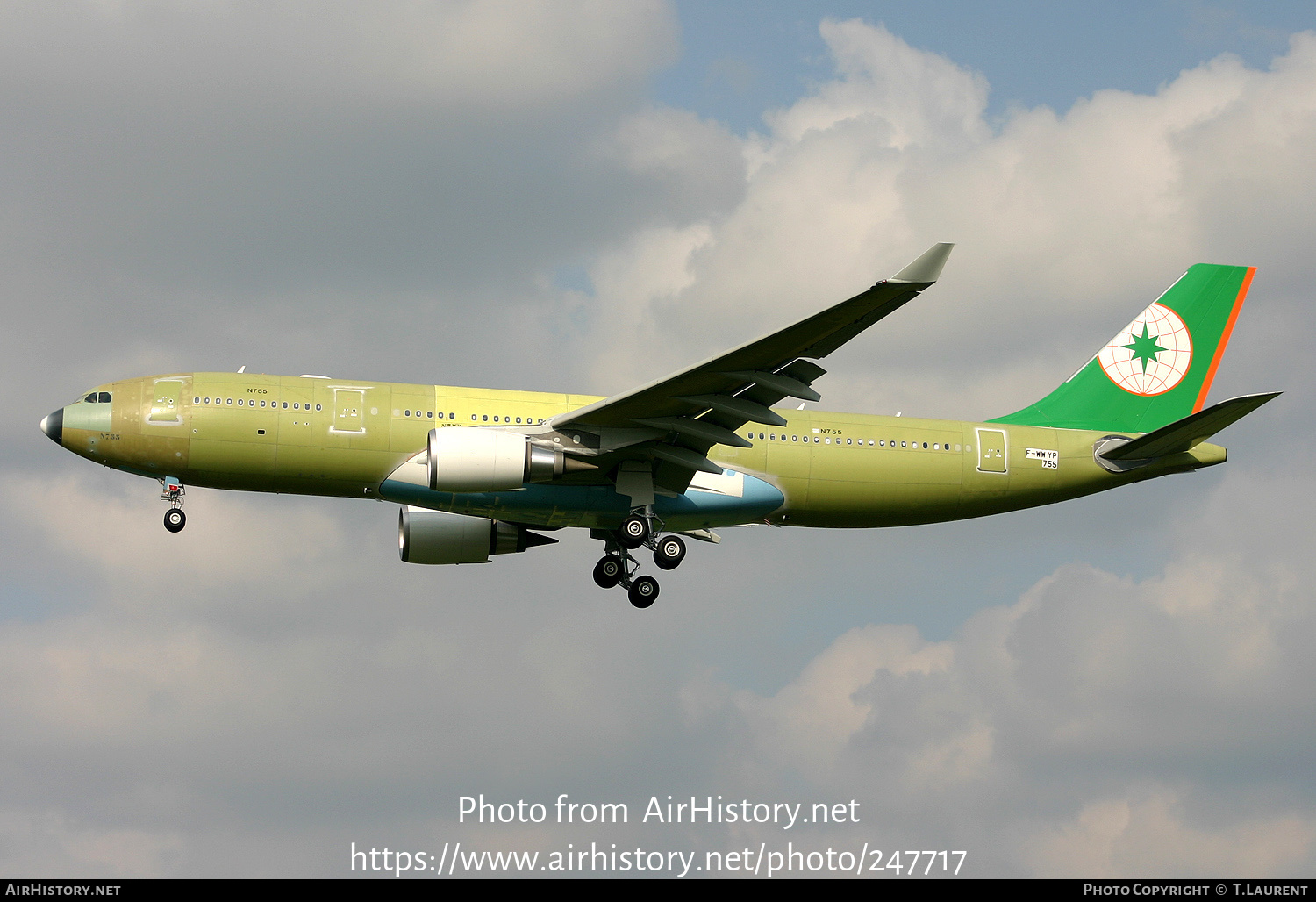 Aircraft Photo of F-WWYP | Airbus A330-203 | EVA Air | AirHistory.net #247717