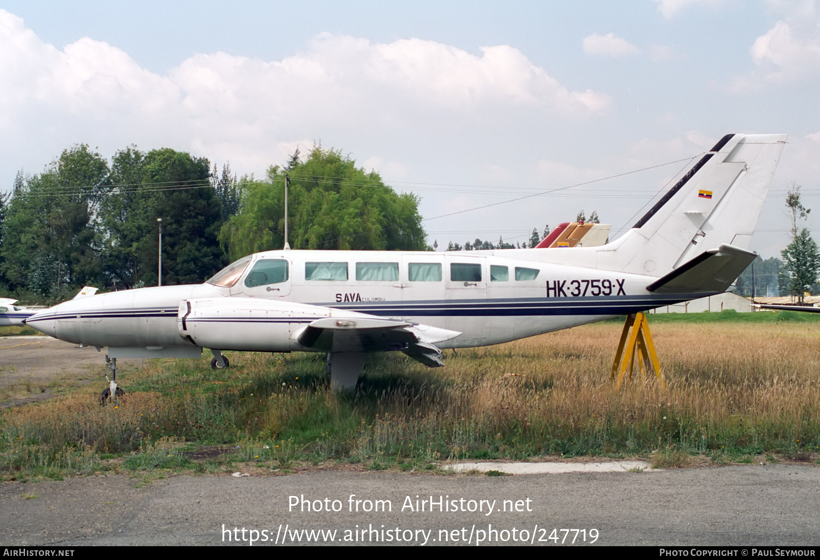 Aircraft Photo of HK-3759X / HK-3759-X | Cessna 404 Titan | SAVA - Servicios Aéreos del Valle | AirHistory.net #247719