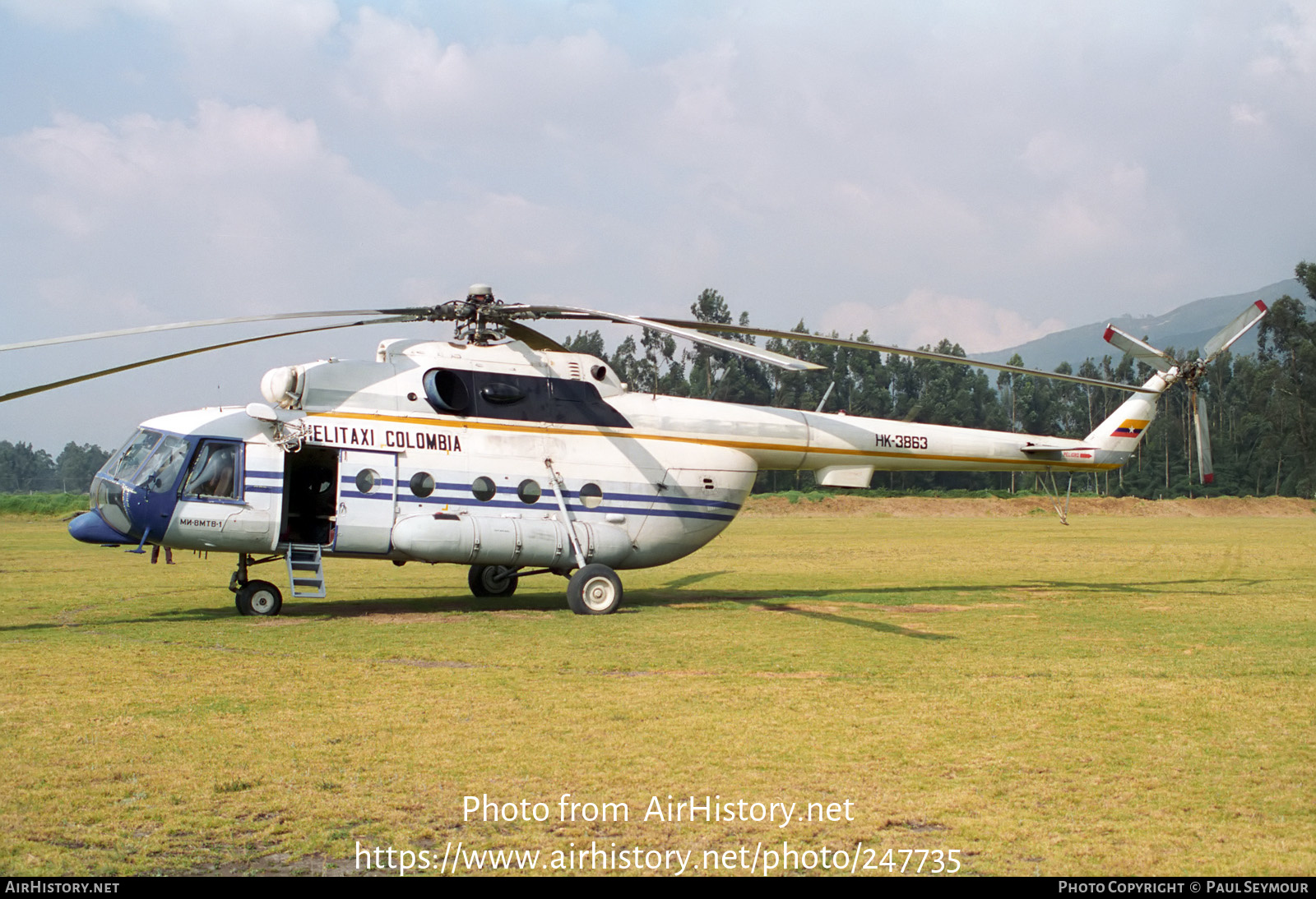 Aircraft Photo of HK-3863 | Mil Mi-8MTV-1 | Helitaxi | AirHistory.net #247735