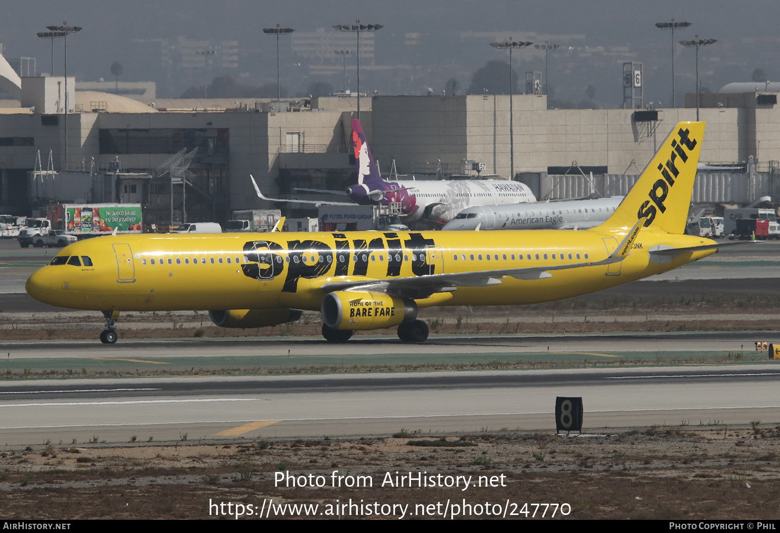 Aircraft Photo of N683NK | Airbus A321-231 | Spirit Airlines | AirHistory.net #247770