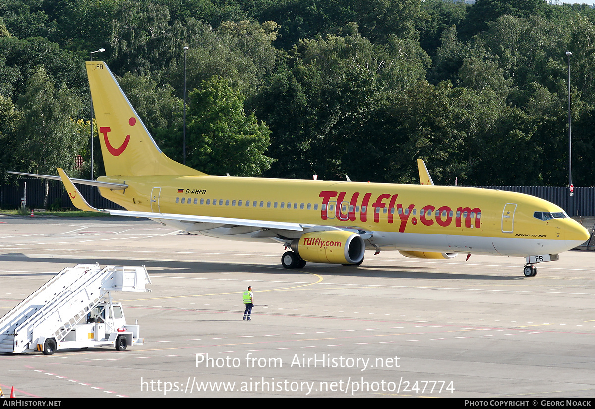 Aircraft Photo of D-AHFR | Boeing 737-8K5 | TUIfly | AirHistory.net #247774